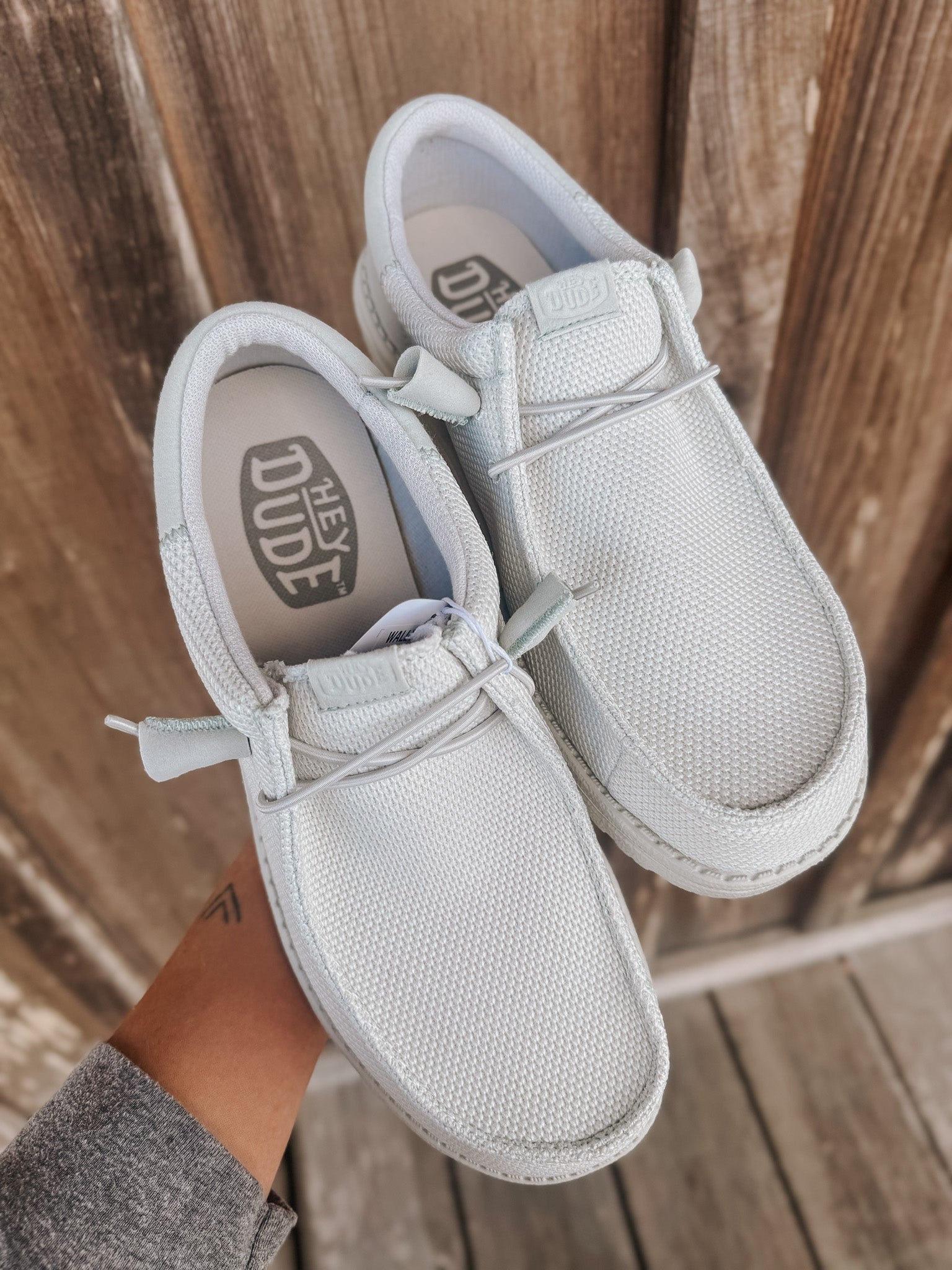 Men's Hey Dude Wally Funk Mono in Ancient Blue