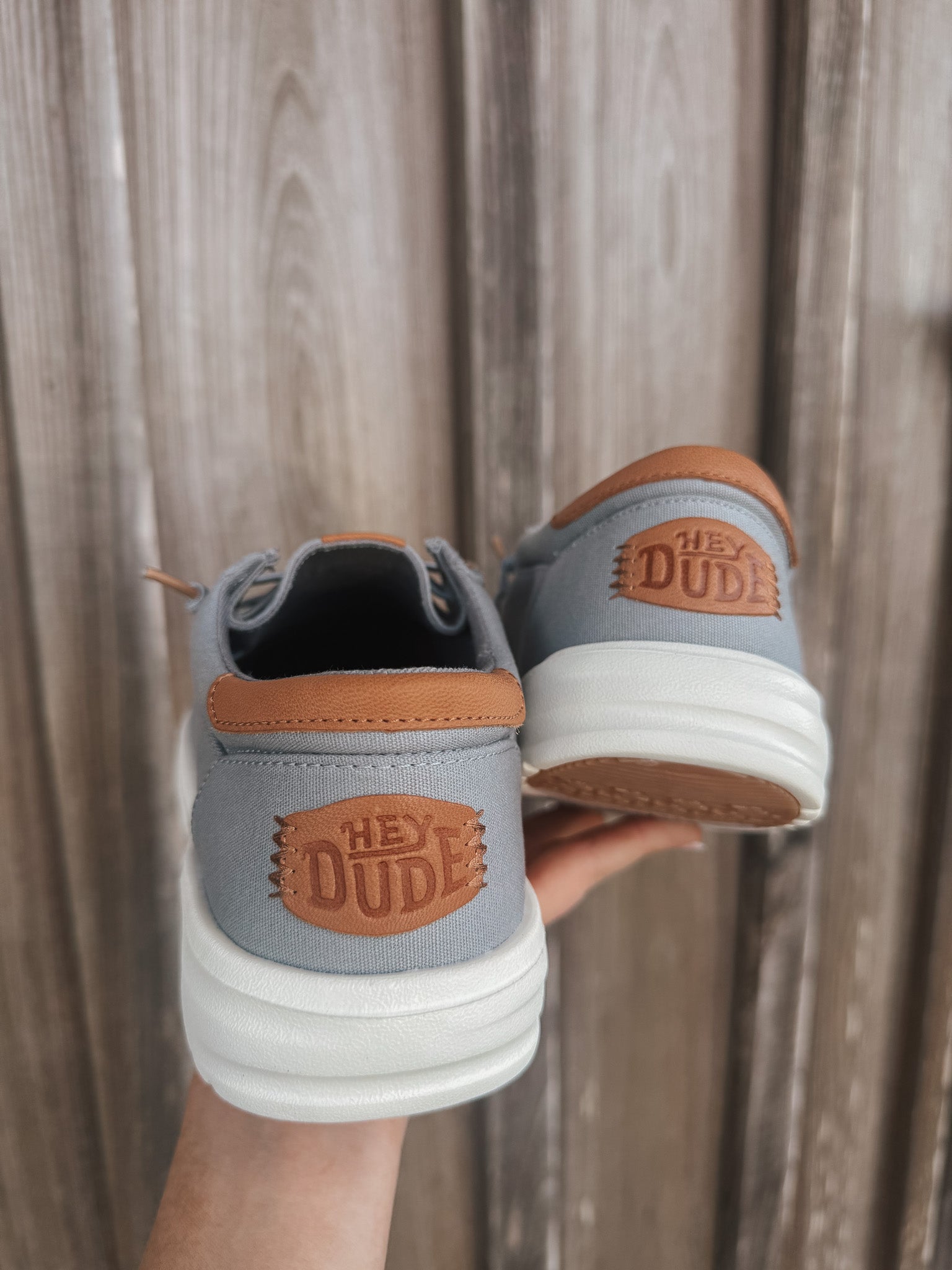 Men's Hey Dude Paul Canvas in Monument Grey