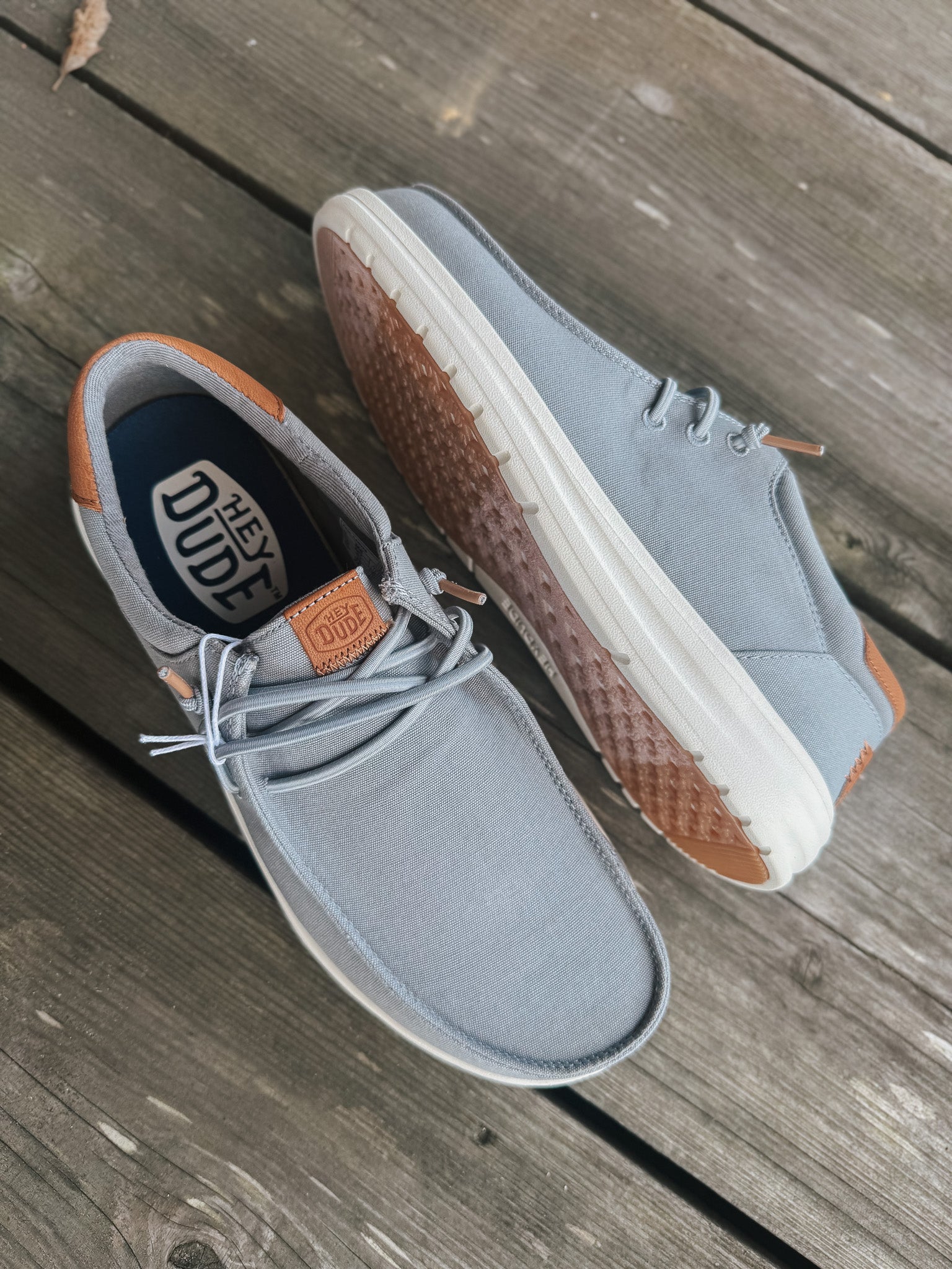 Men's Hey Dude Paul Canvas in Monument Grey