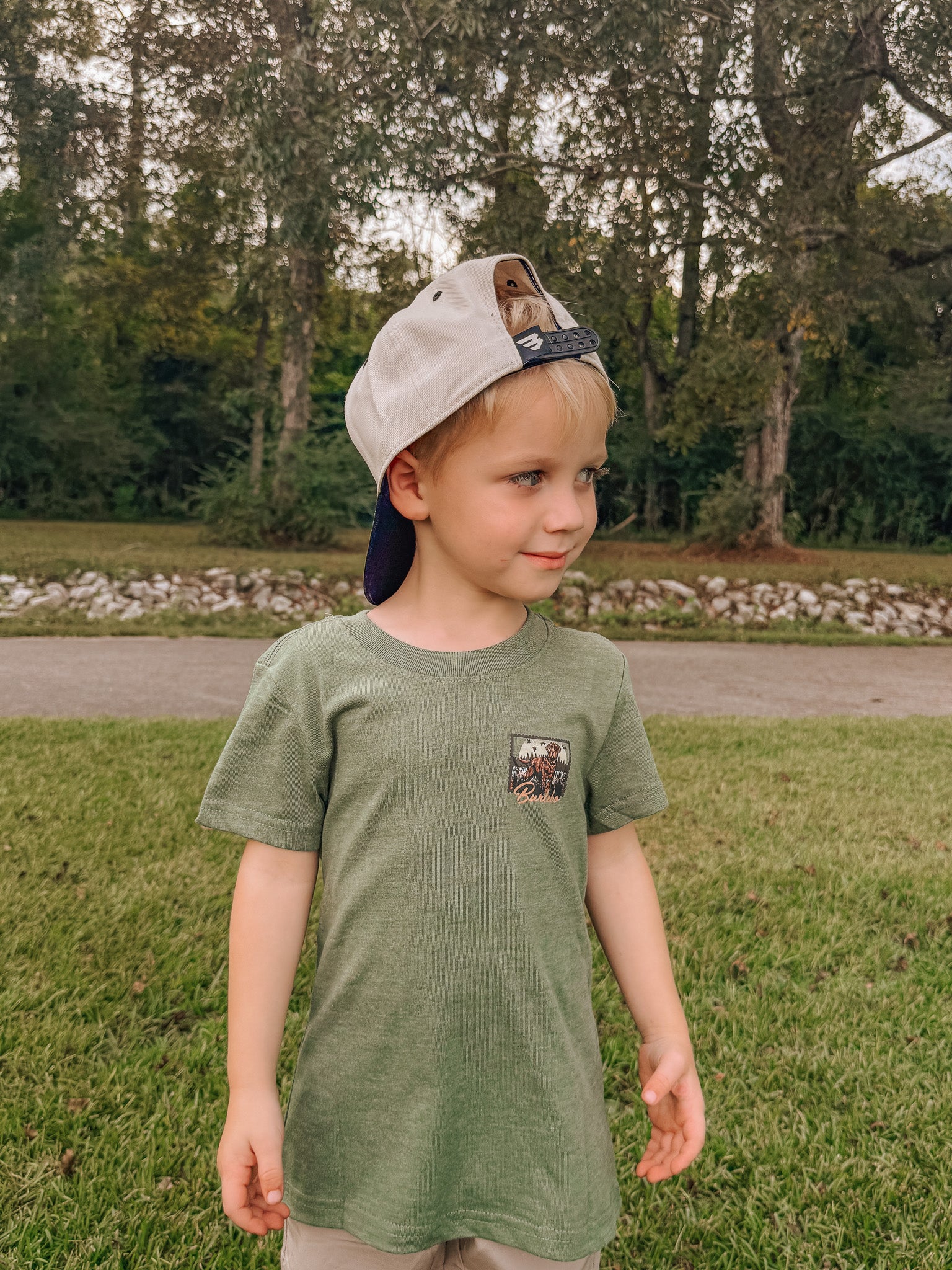 Burlebo Youth Duck Dog Stamp T-Shirt