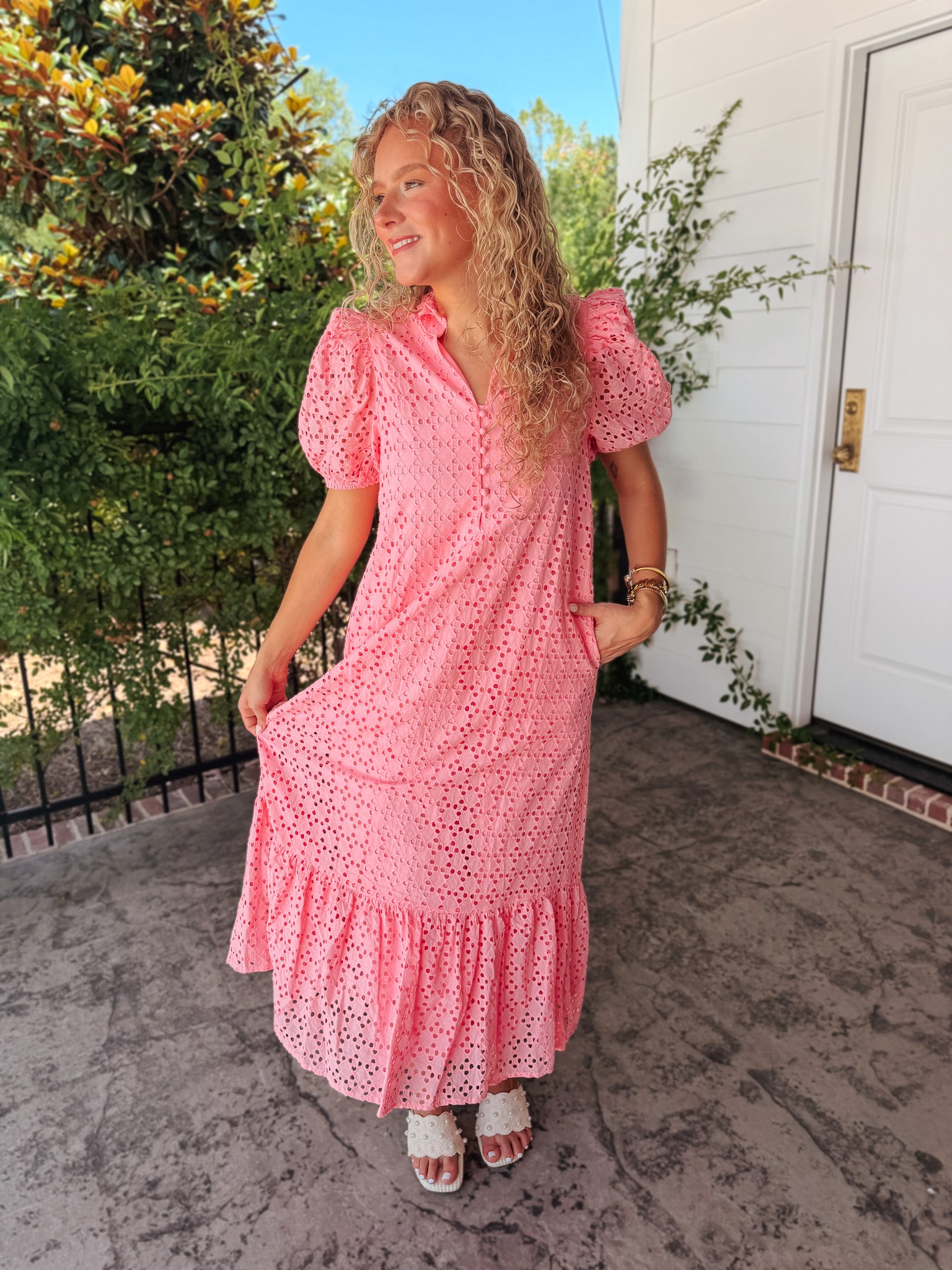 Sweet Escape Maxi Dress in Pink