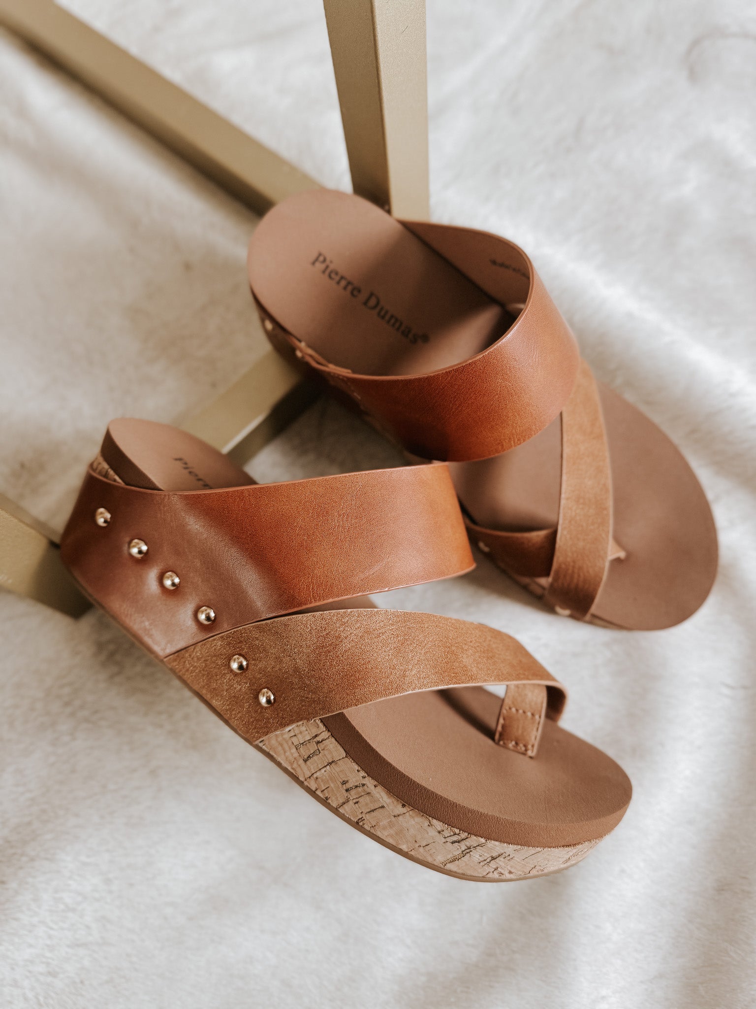 There She Goes Wedge Sandals
