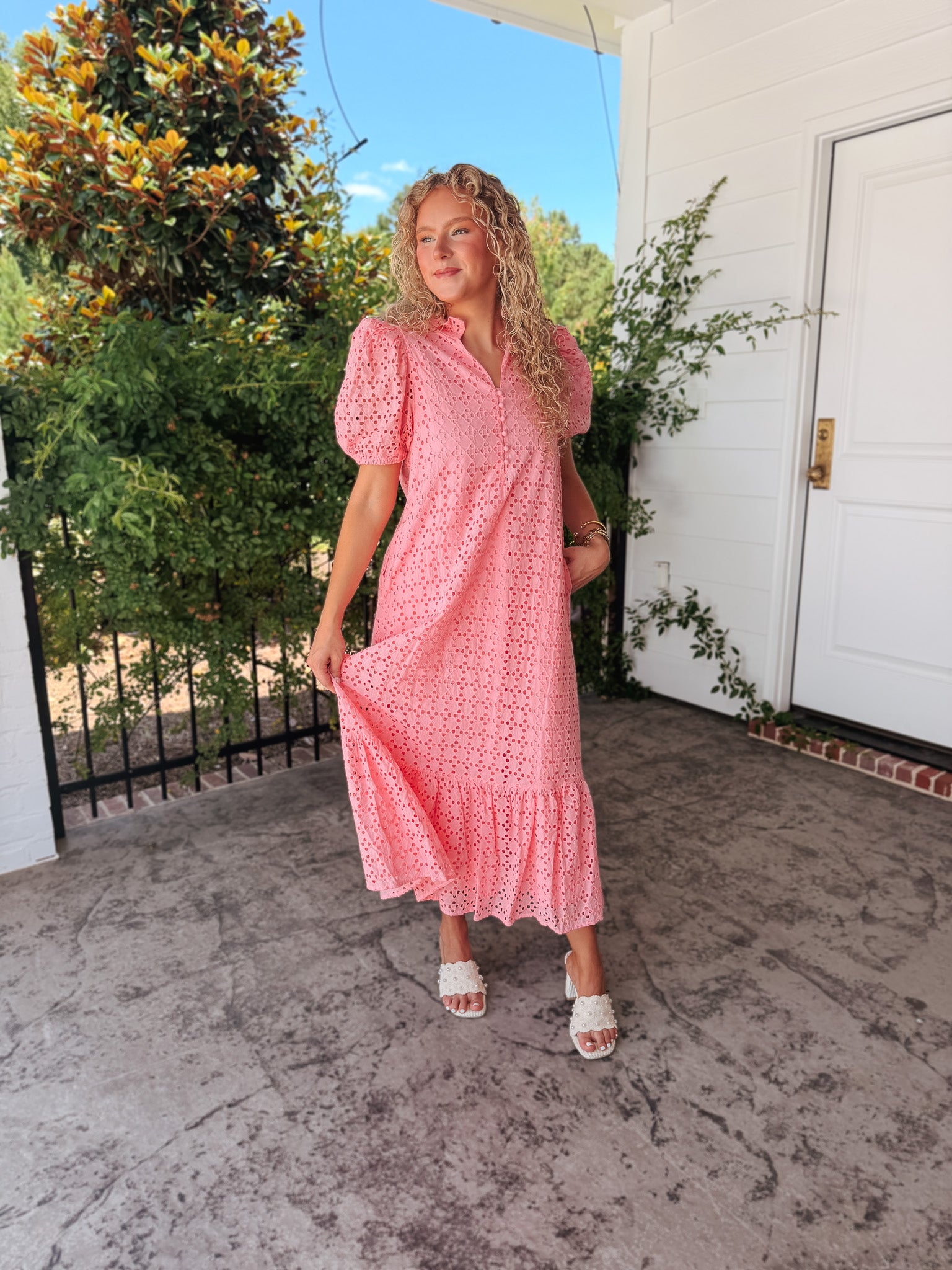 Sweet Escape Maxi Dress in Pink