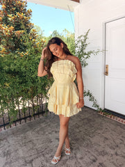 Iconic Moment Yellow Dress