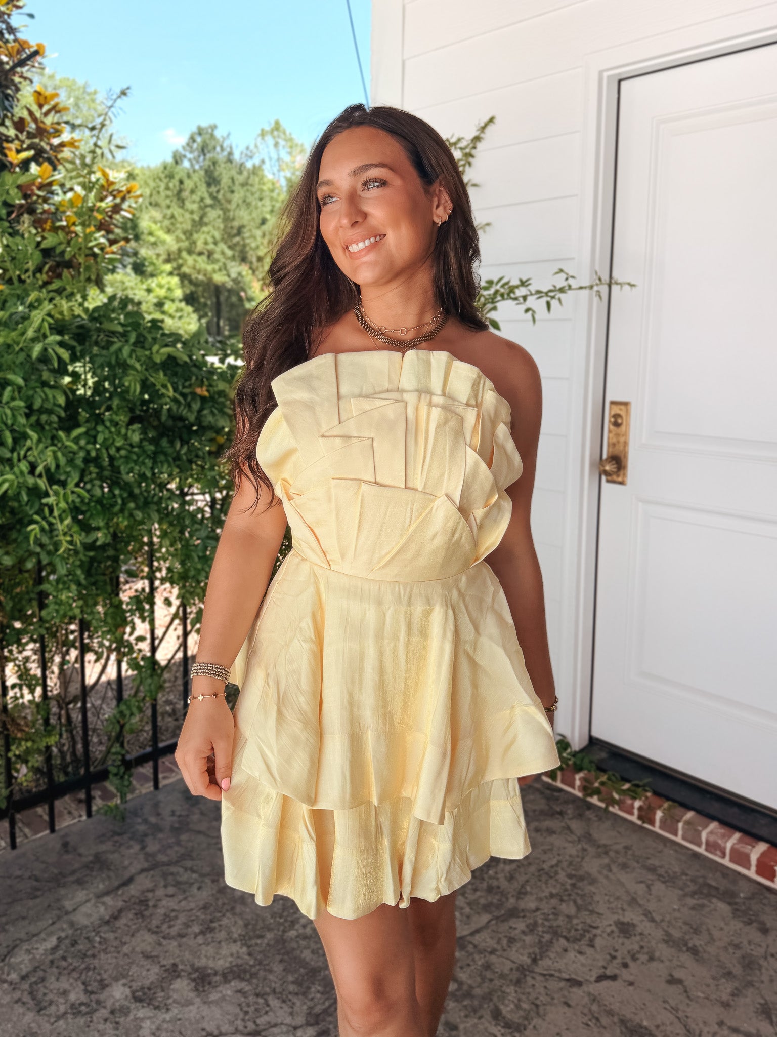 Iconic Moment Yellow Dress