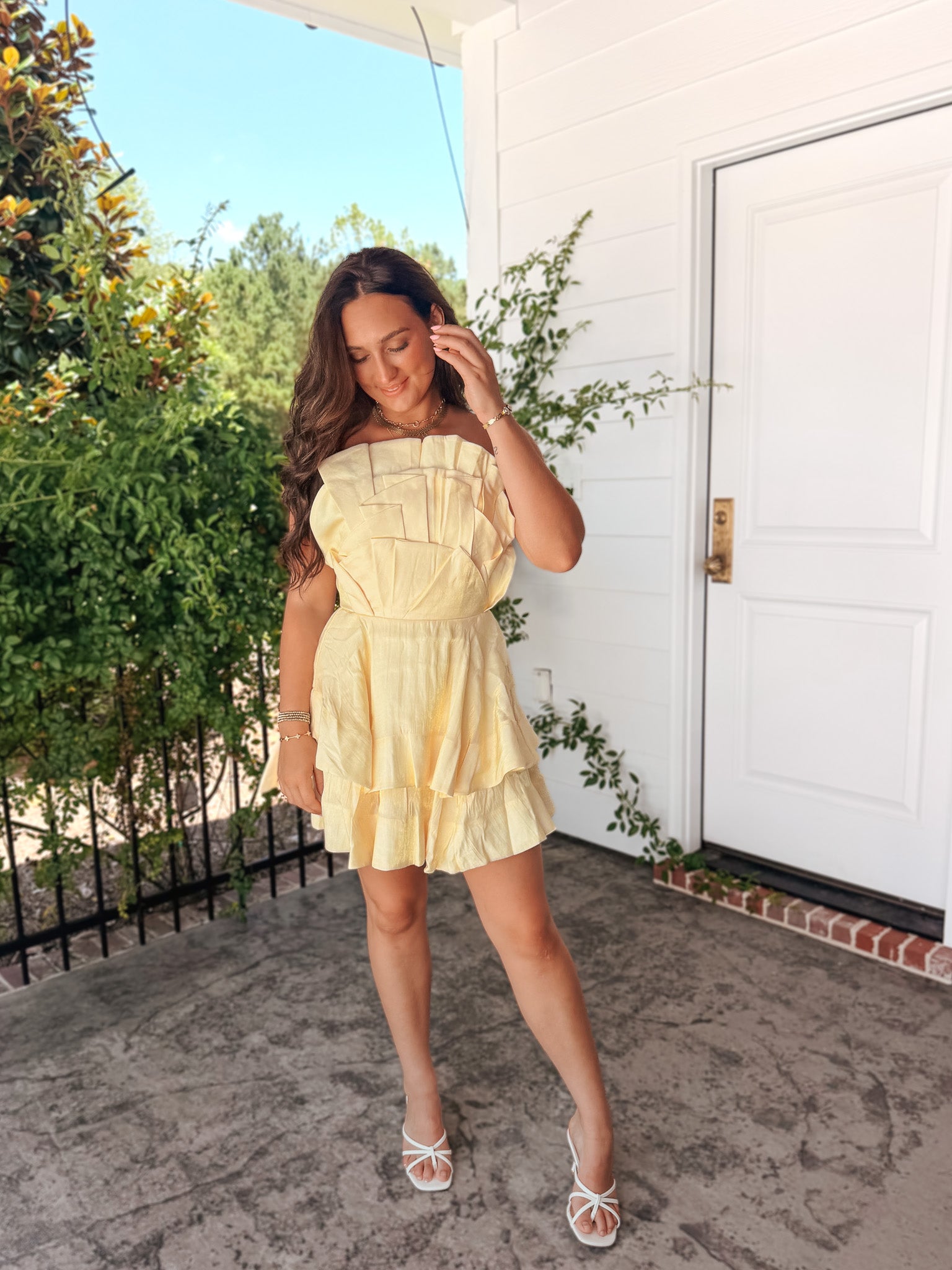 Iconic Moment Yellow Dress