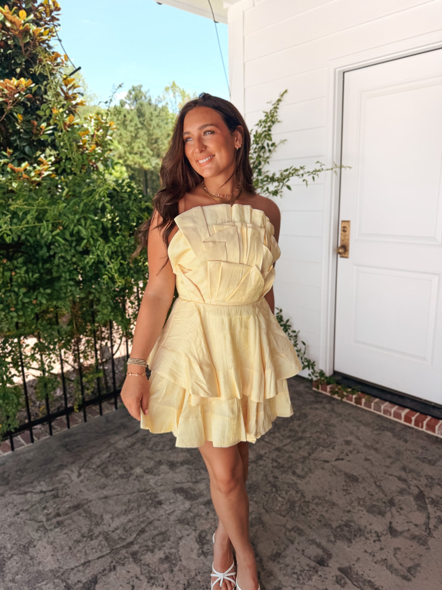 Iconic Moment Yellow Dress