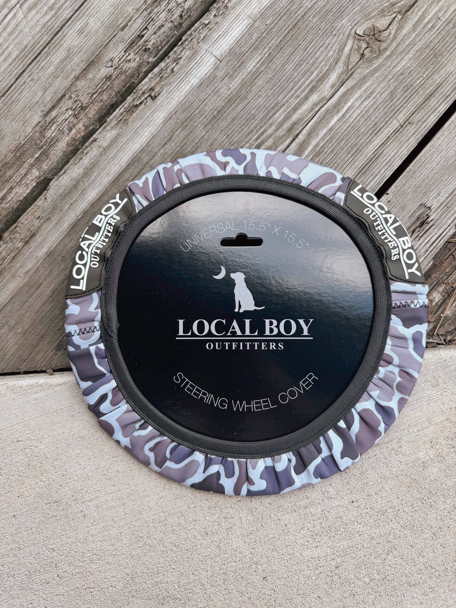 Local Boy Outfitters Steering Wheel Cover in Localflage