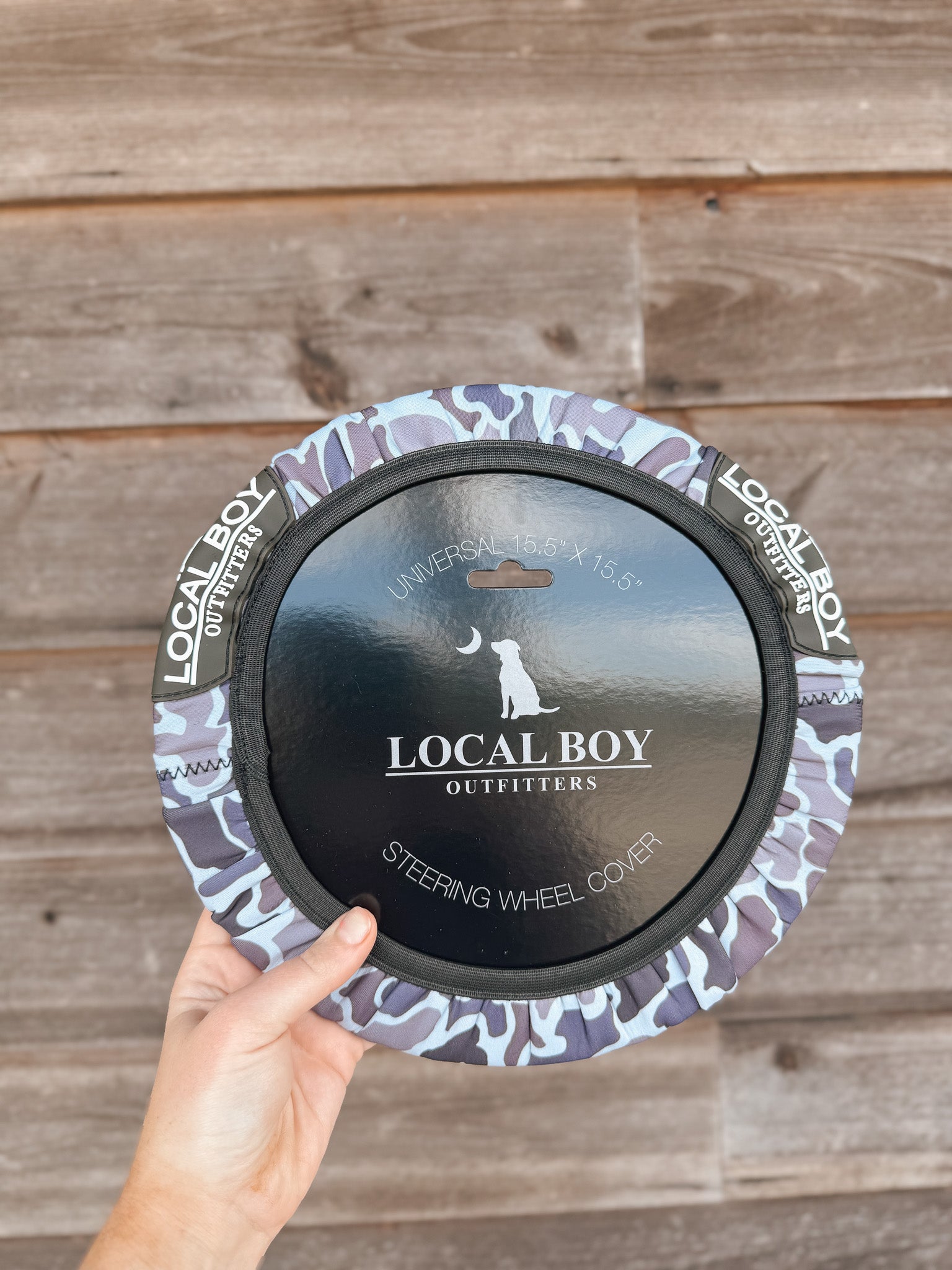 Local Boy Outfitters Steering Wheel Cover in Localflage