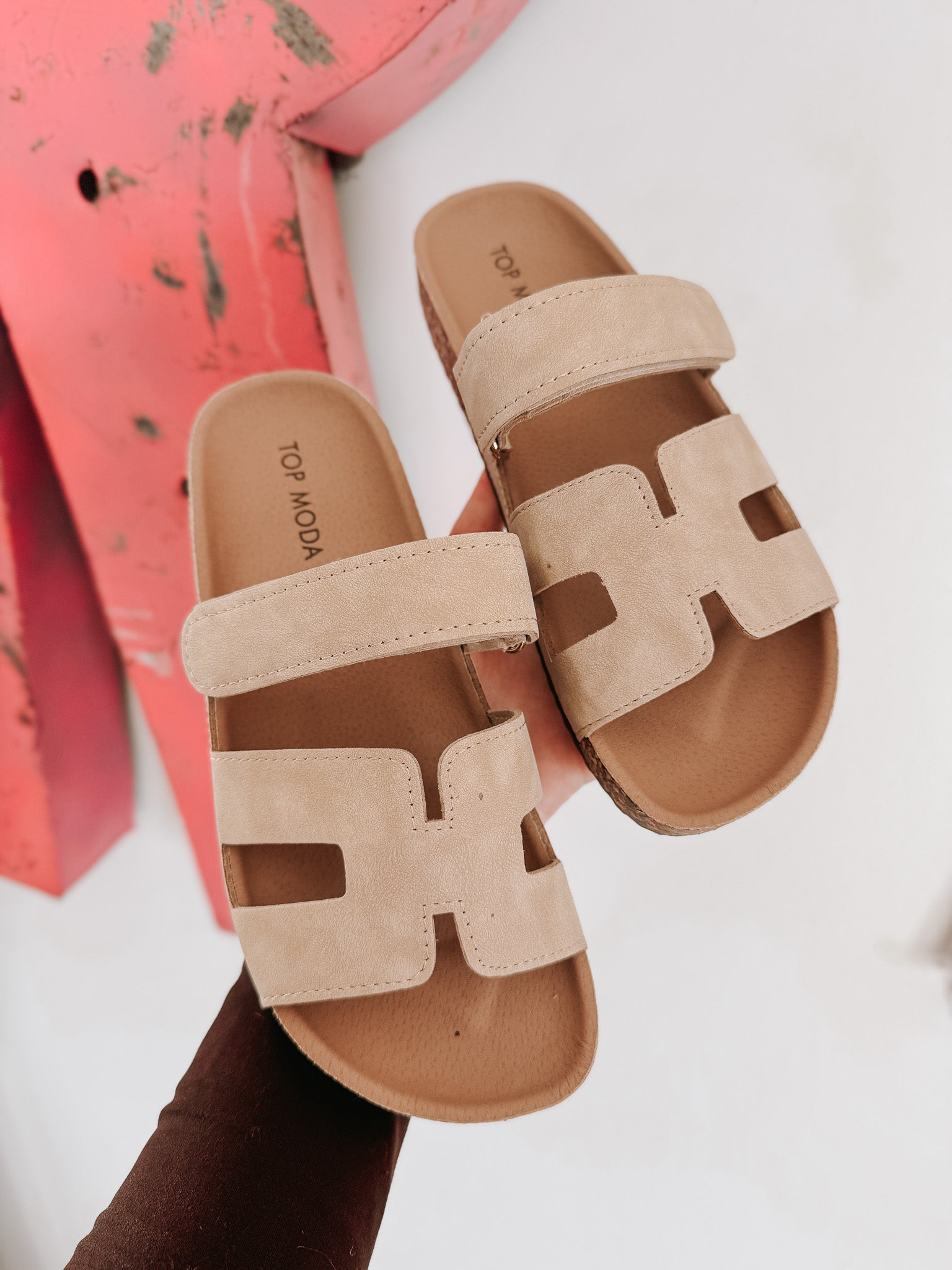 Time After Time Beige Sandals