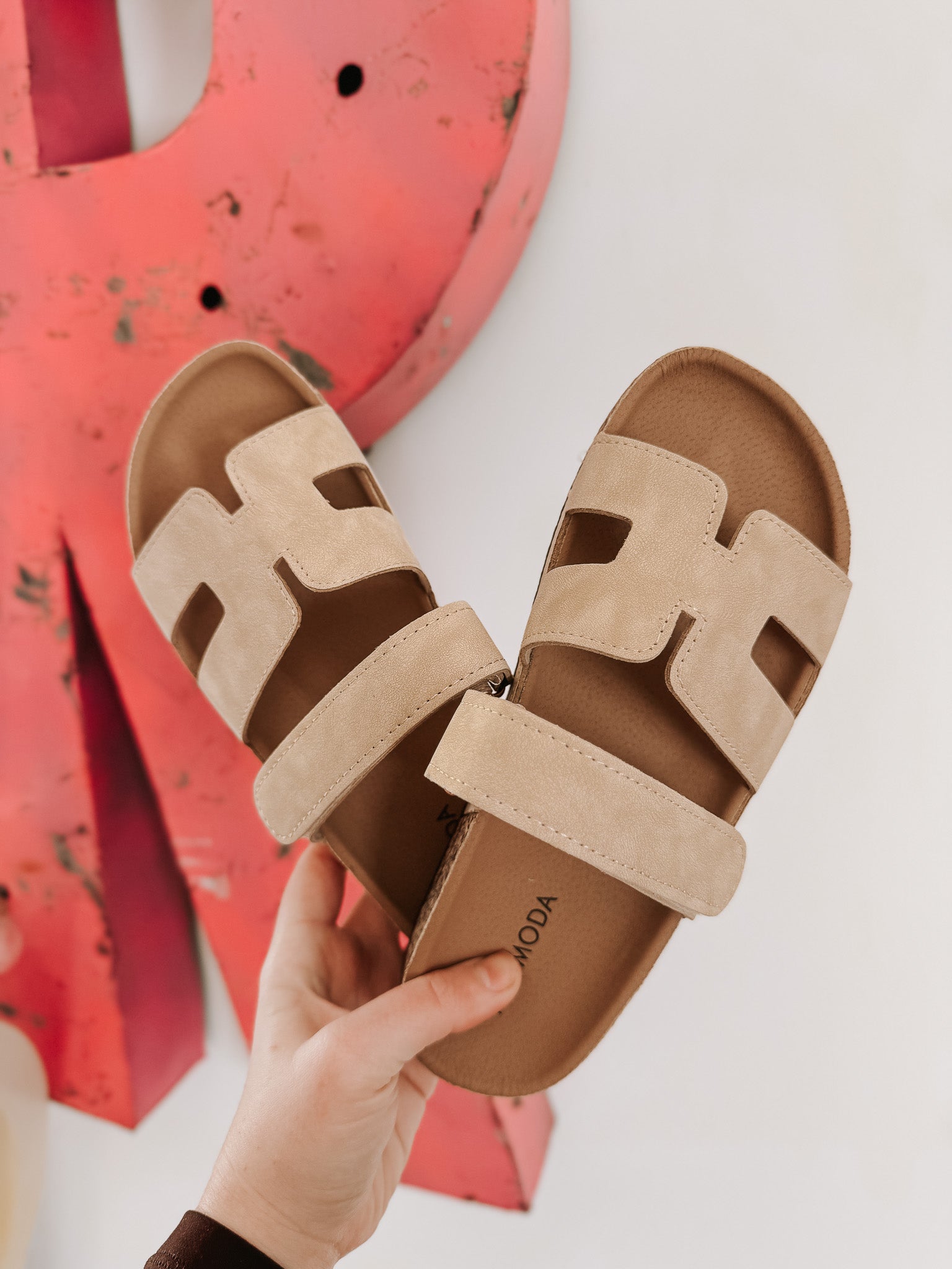 Time After Time Beige Sandals