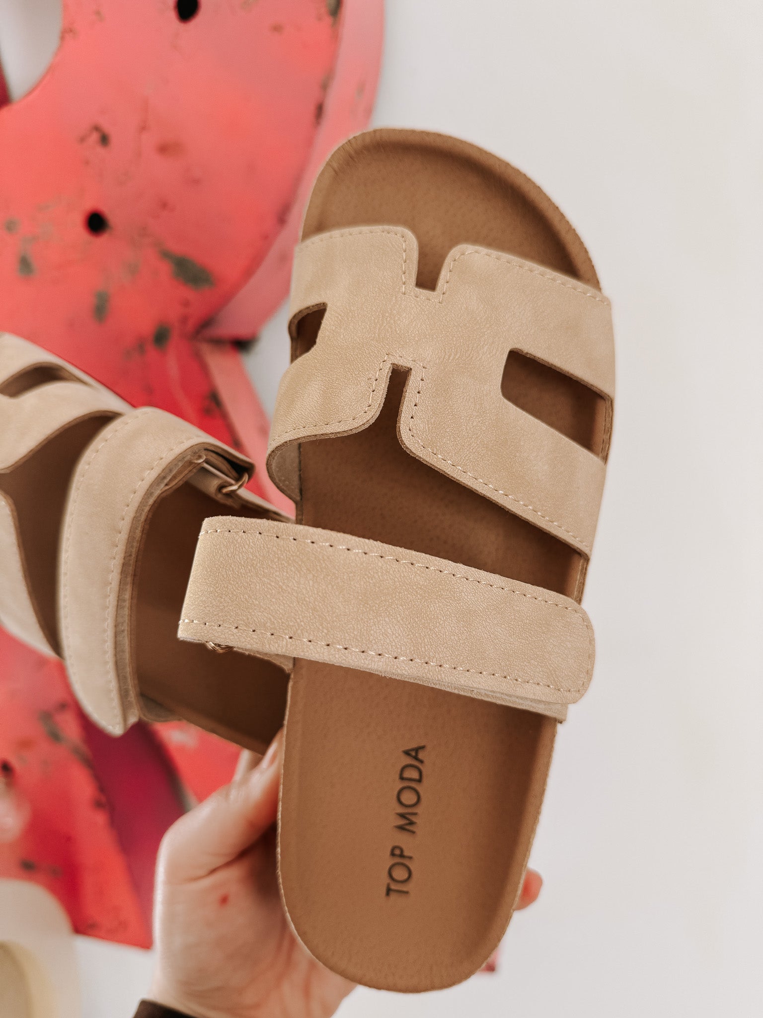 Time After Time Beige Sandals