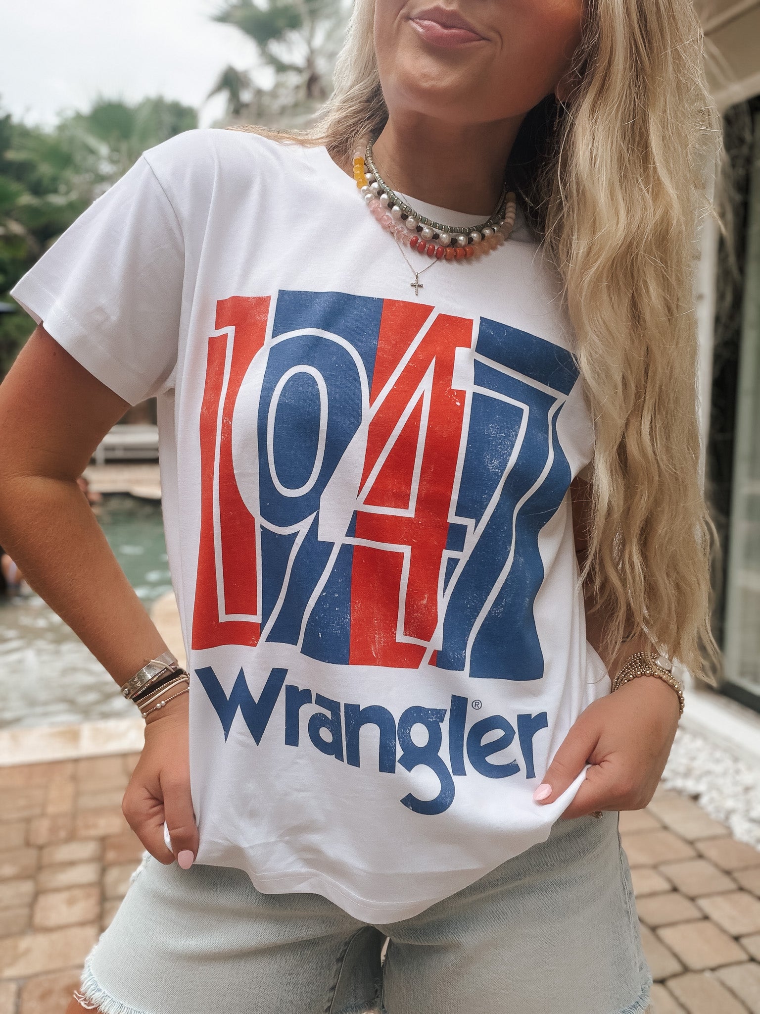 Wrangler　EST.1947　ボアシャツ Wrangler 1947 Tee – Boot Country