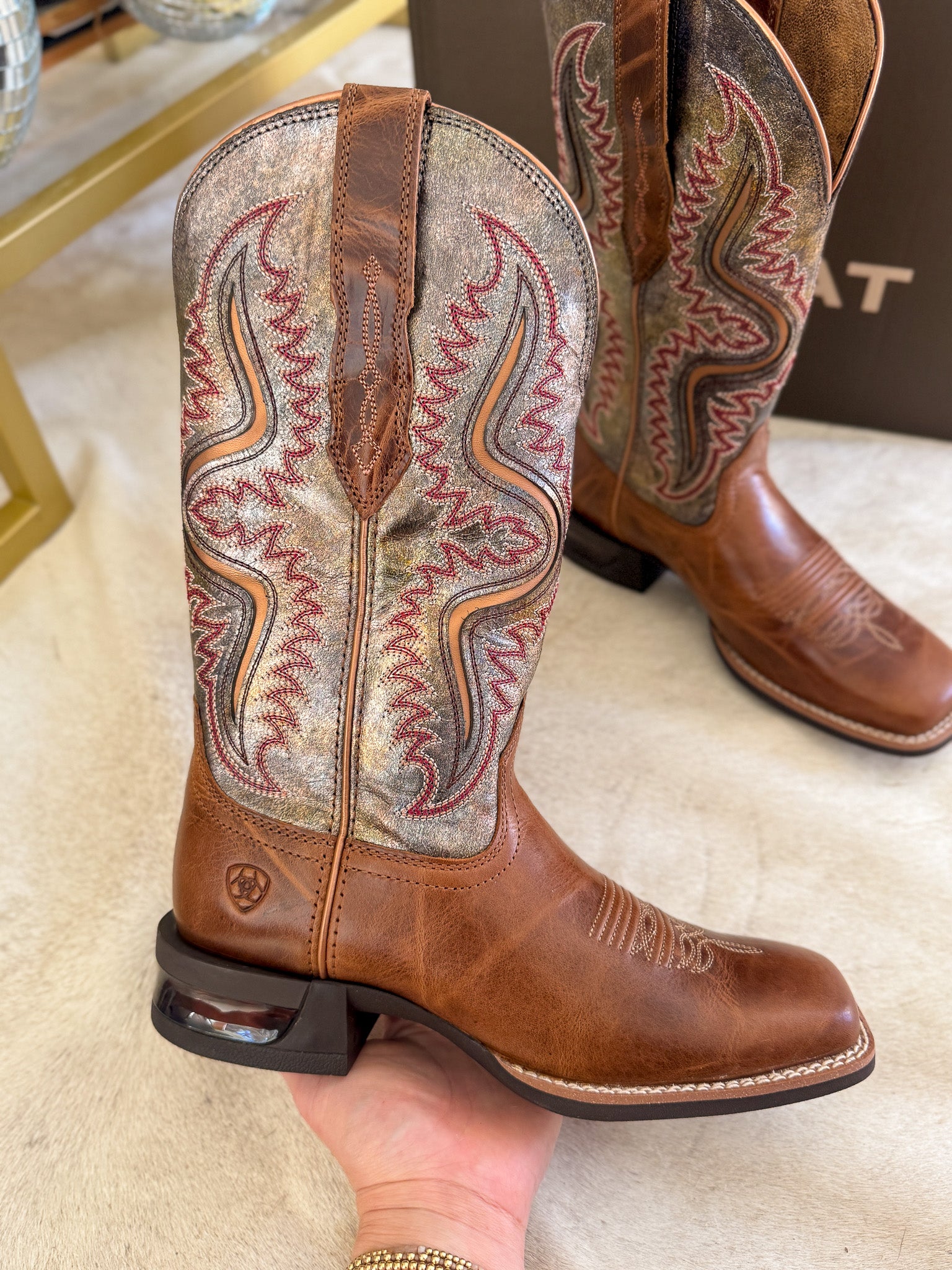 Women's Ariat Captivate Wide Square Toe Western Boots
