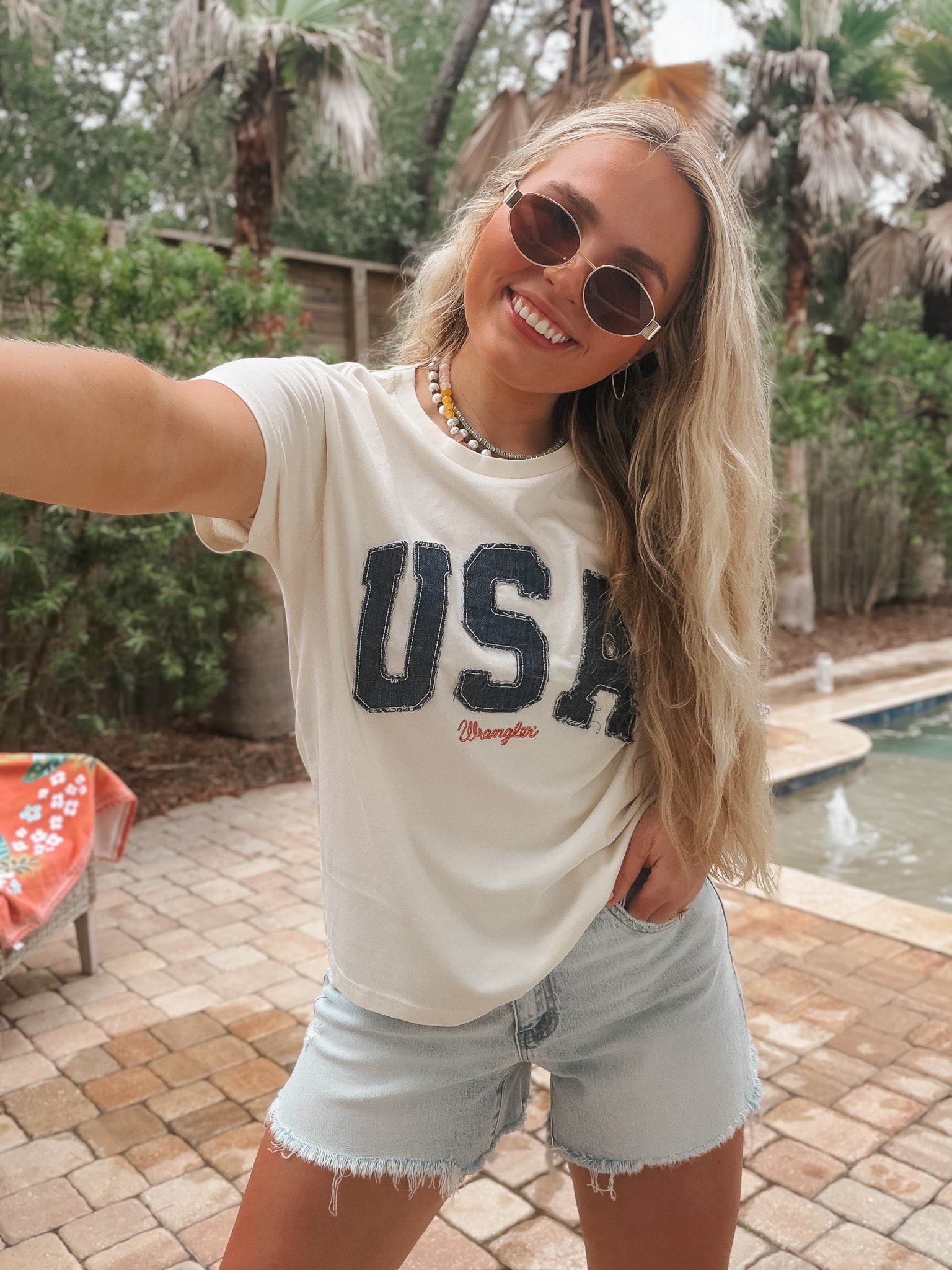 Wrangler USA Patch Tee