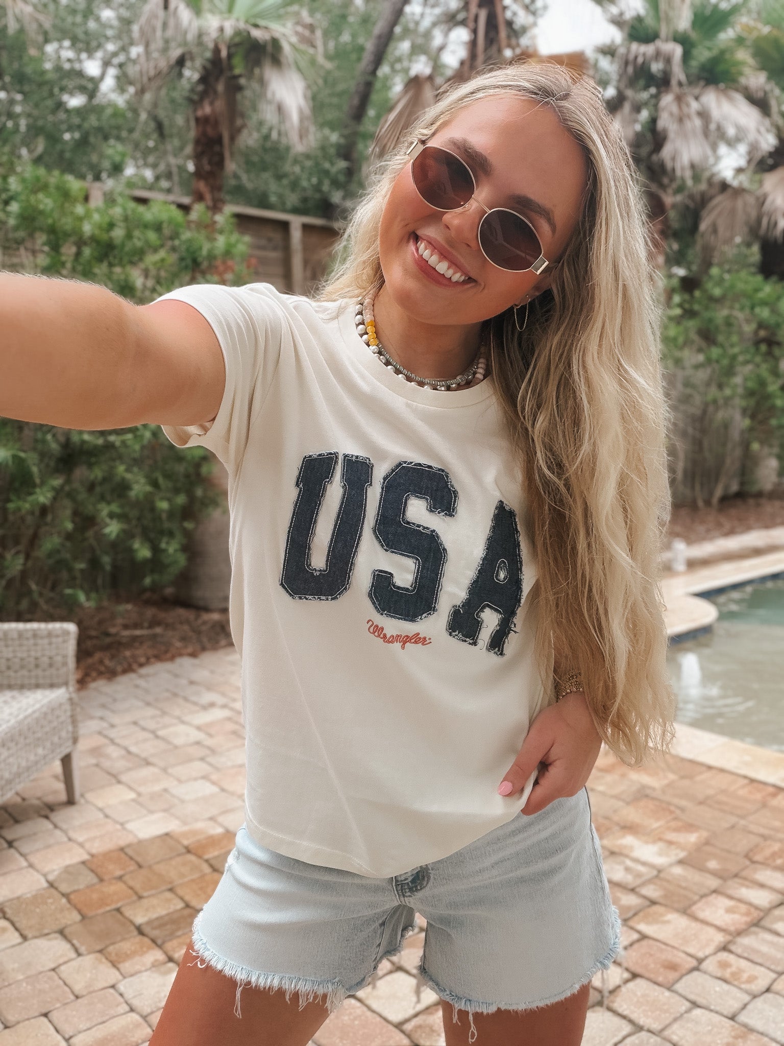 Wrangler USA Patch Tee