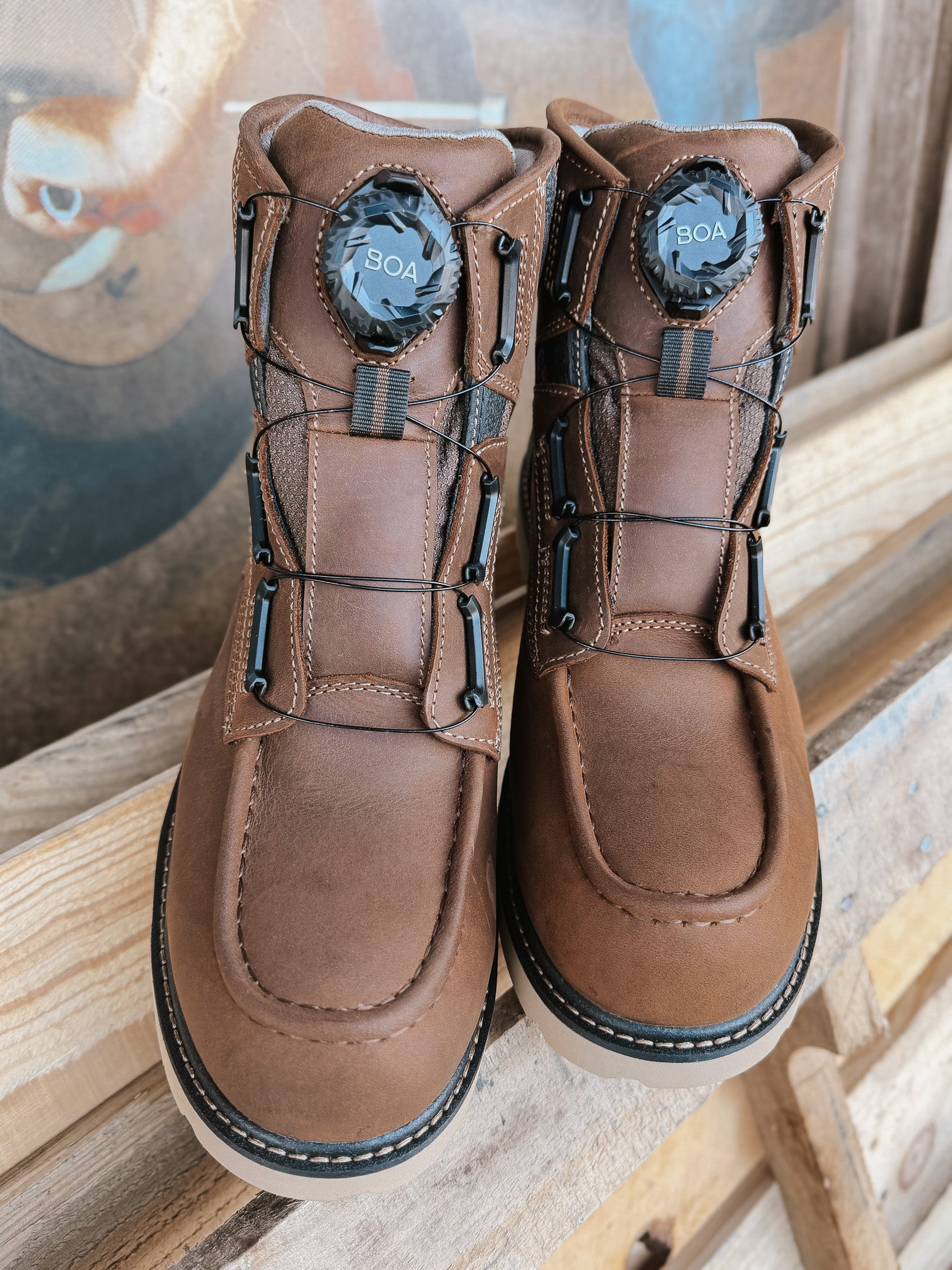 Men's Georgia 6" Carbon Flex BOA® Waterproof Carbon Moc Toe Work Boot