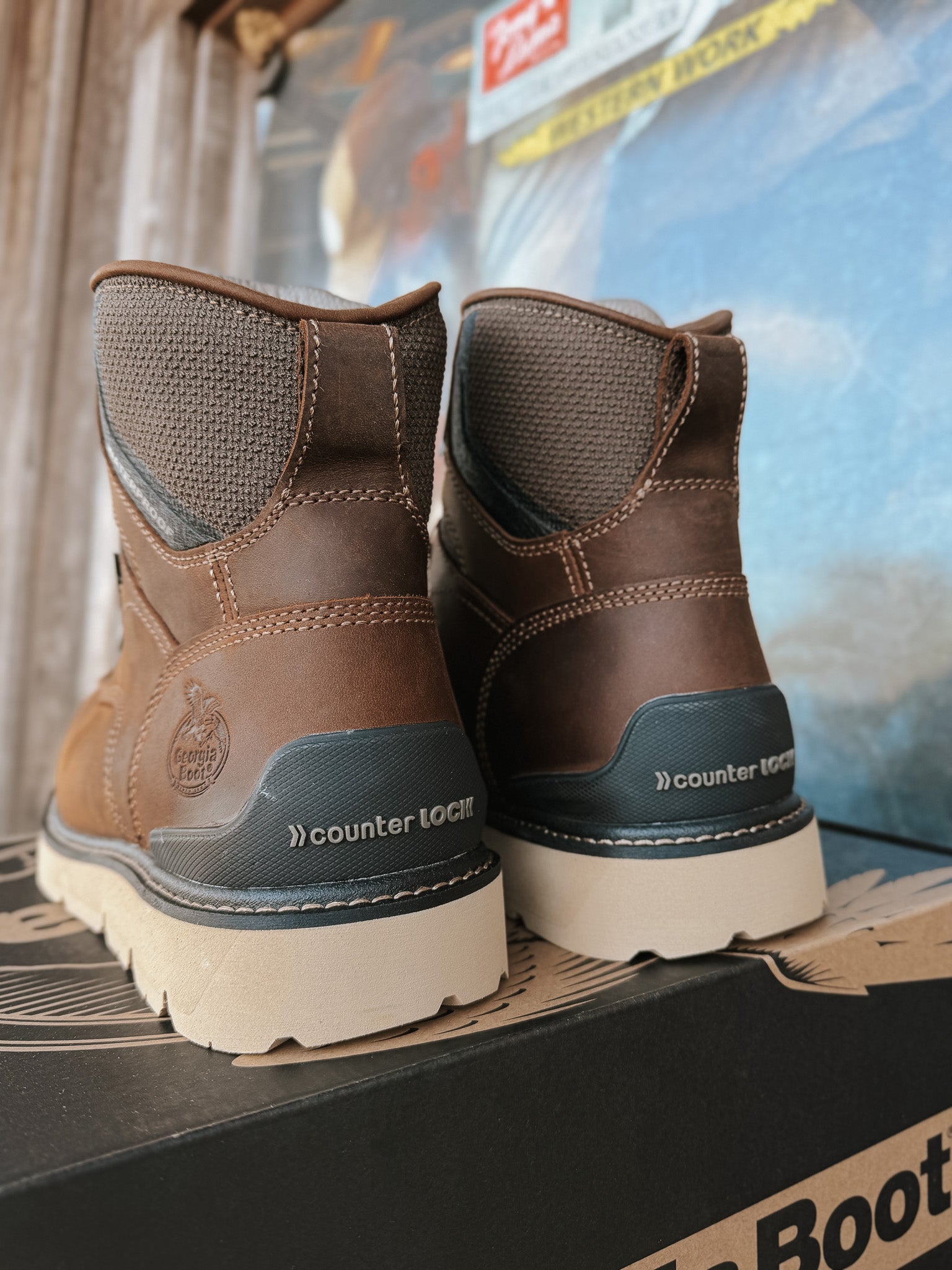 Men's Georgia 6" Carbon Flex BOA® Waterproof Carbon Moc Toe Work Boot