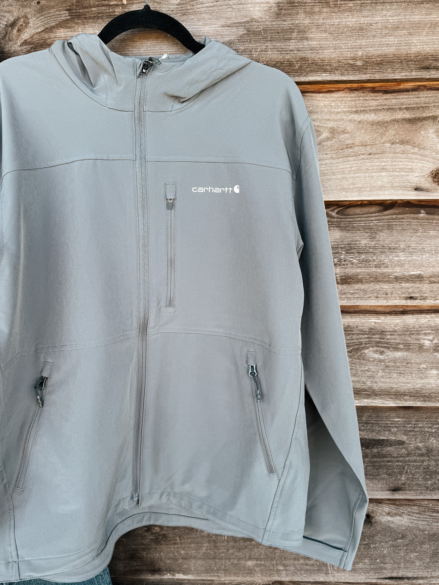 Men's Carhartt Relaxed Fit Jacket in Steel