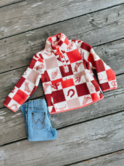 Wrangler Girl's Western Icon Sherpa Pullover