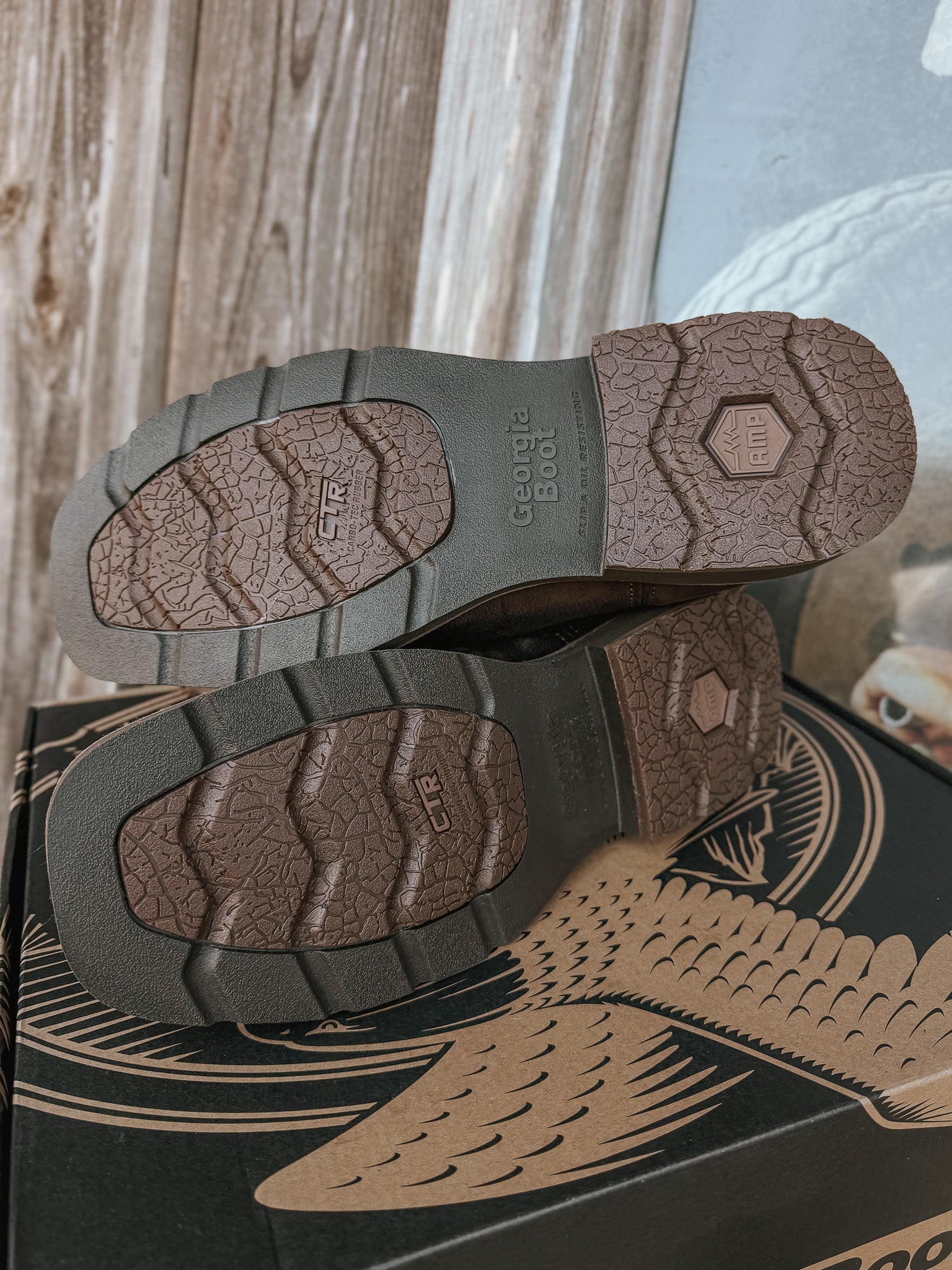 Men's Georgia Core 37 11" Steel Toe Western Work Boots