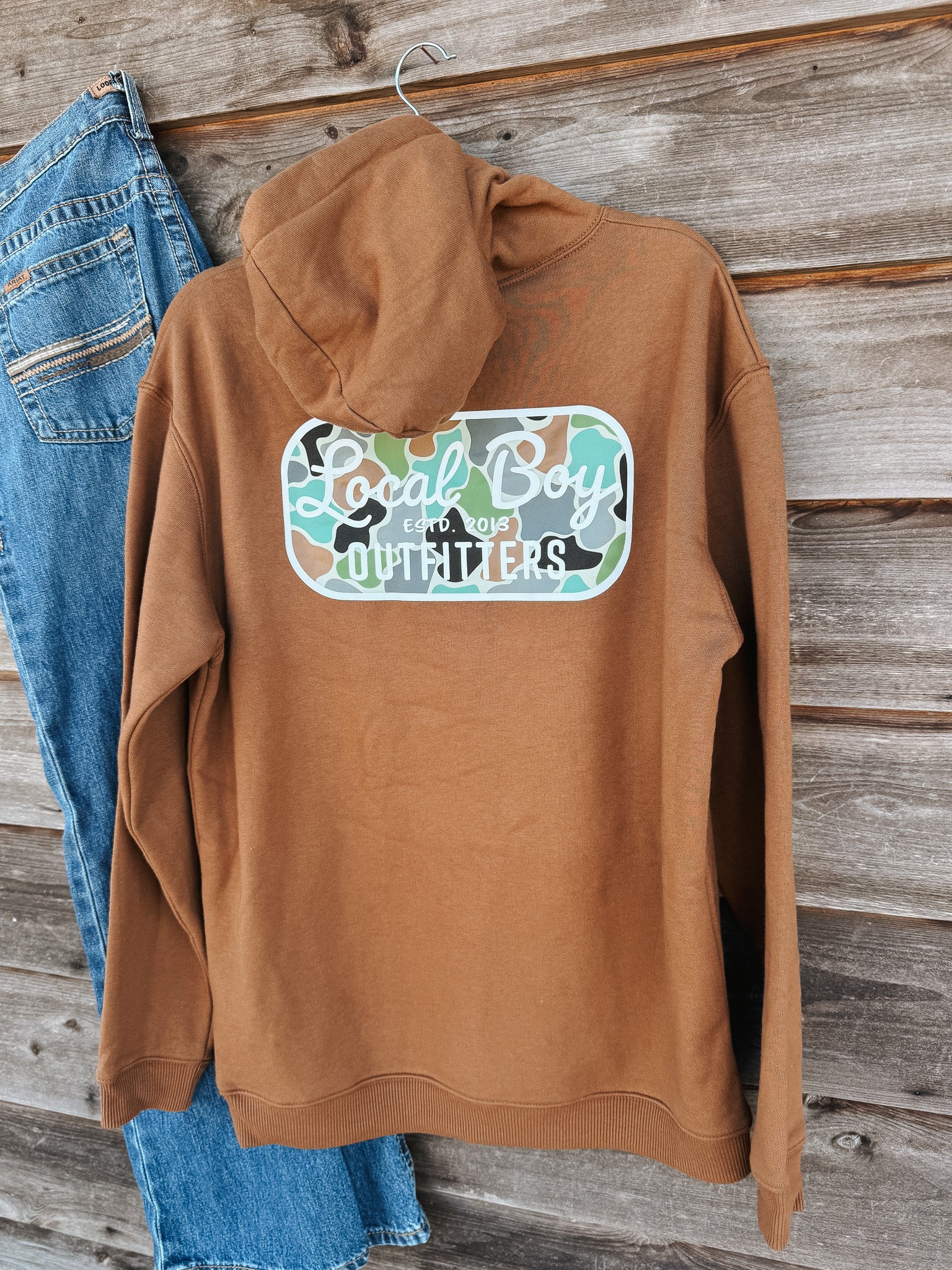 Men's Local Boy Brushwood Hoodie - Retro Patch FC