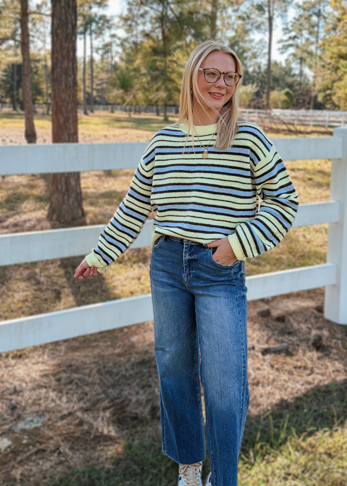 Casual Cute Stripe Top
