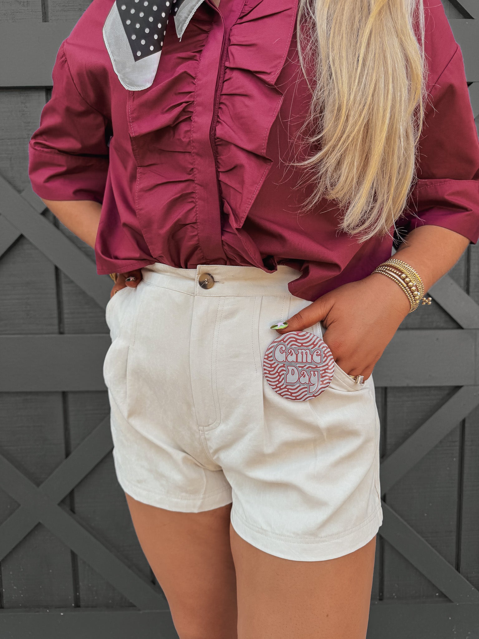 The Getaway Shorts in Tan