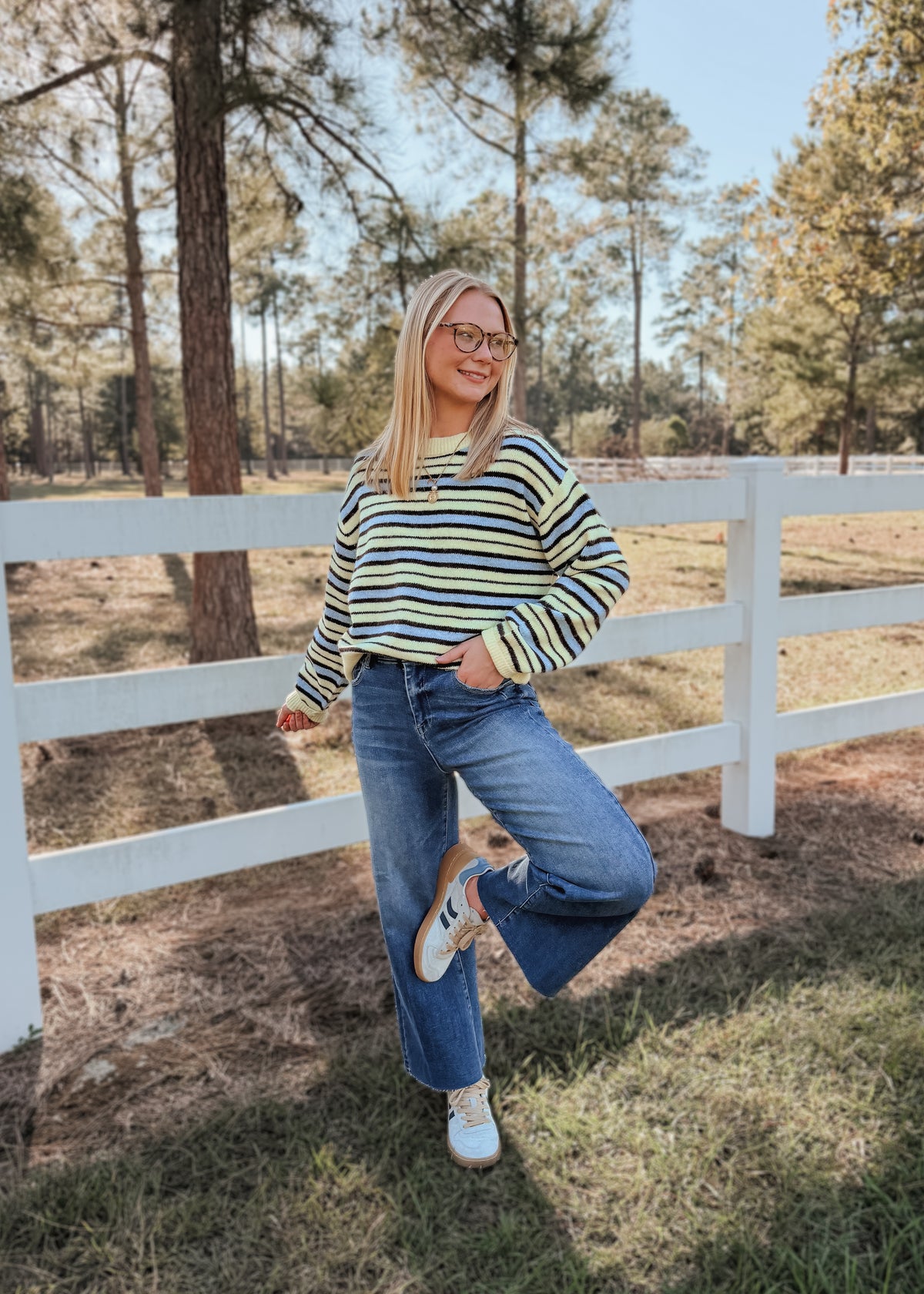 Casual Cute Stripe Top