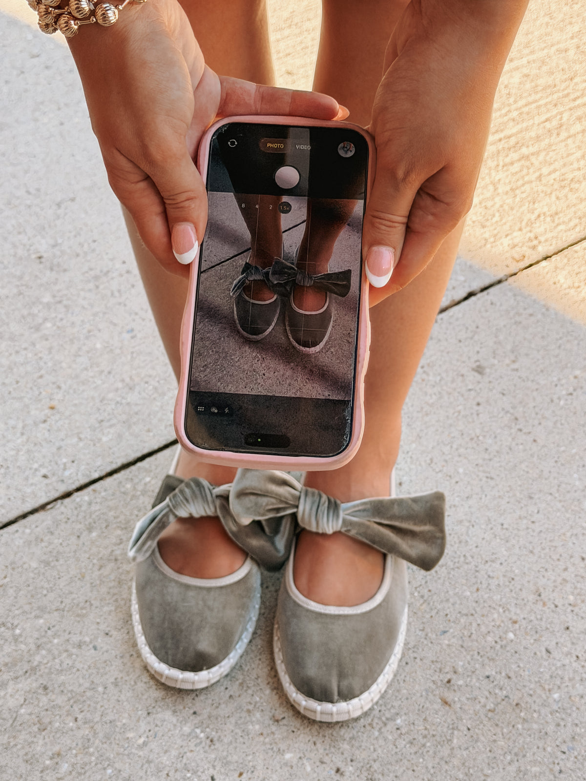 The Avery Velvet Flat