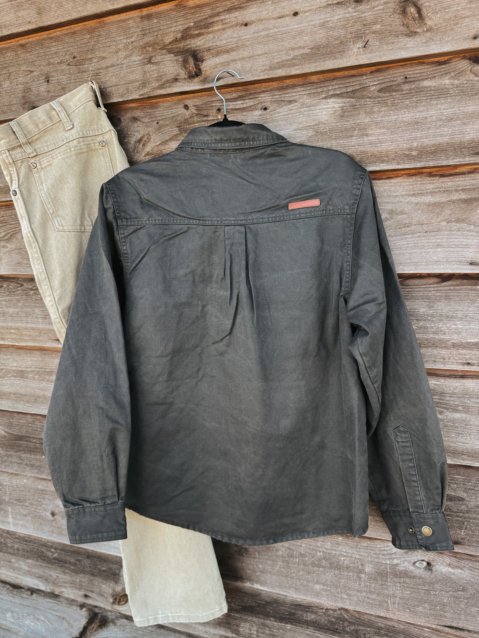 Men's Local Boy Sportsman's Shacket in Dark Brown