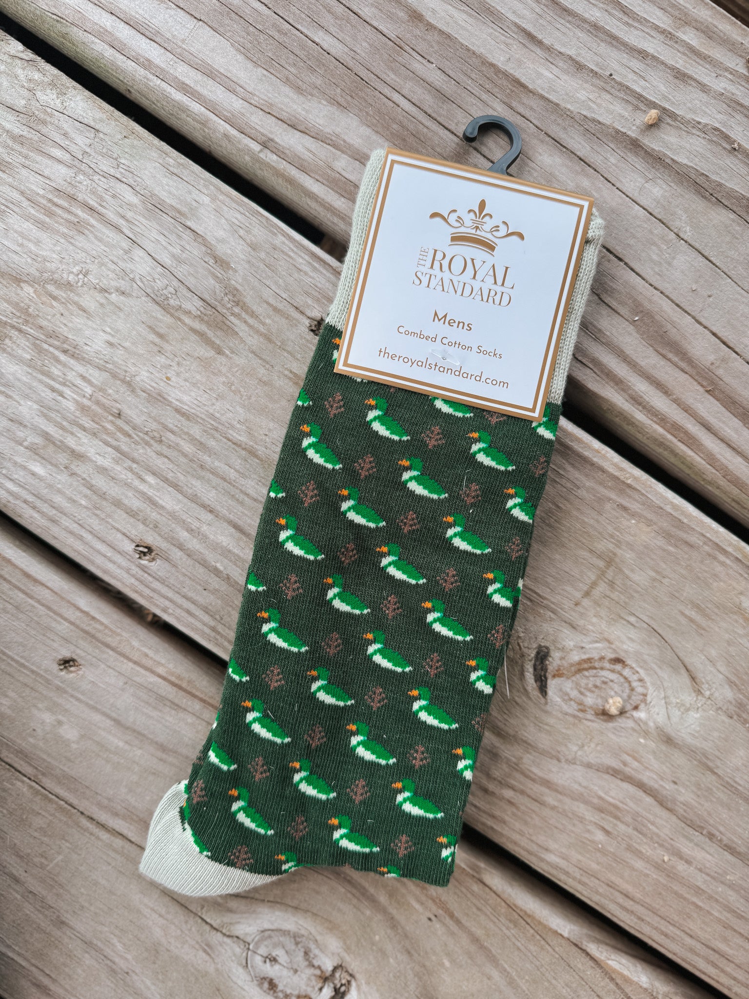 Men's Royal Standard Mallard Duck Socks