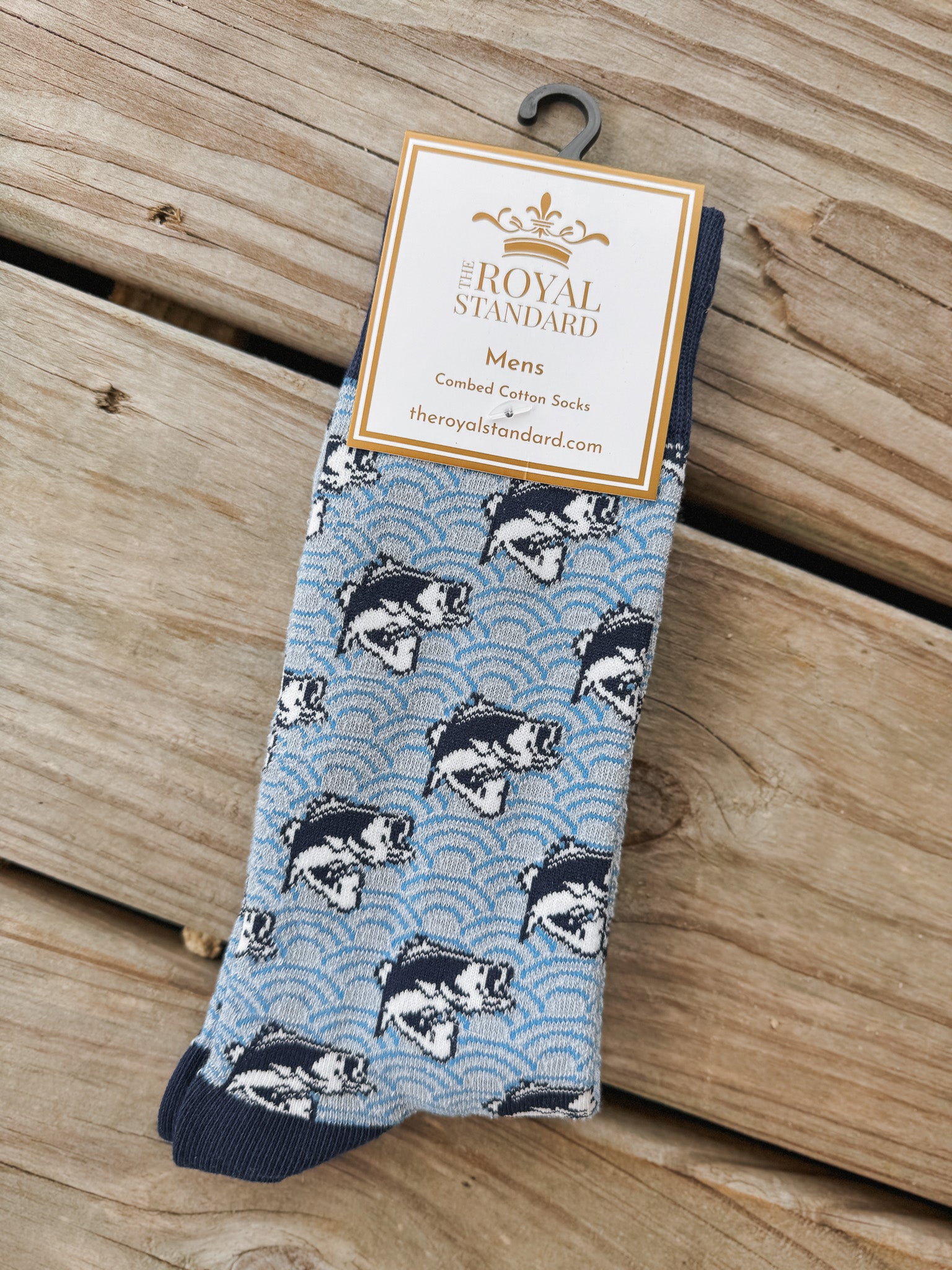 Men's The Royal Standard I'd Rather Be Fishing Socks