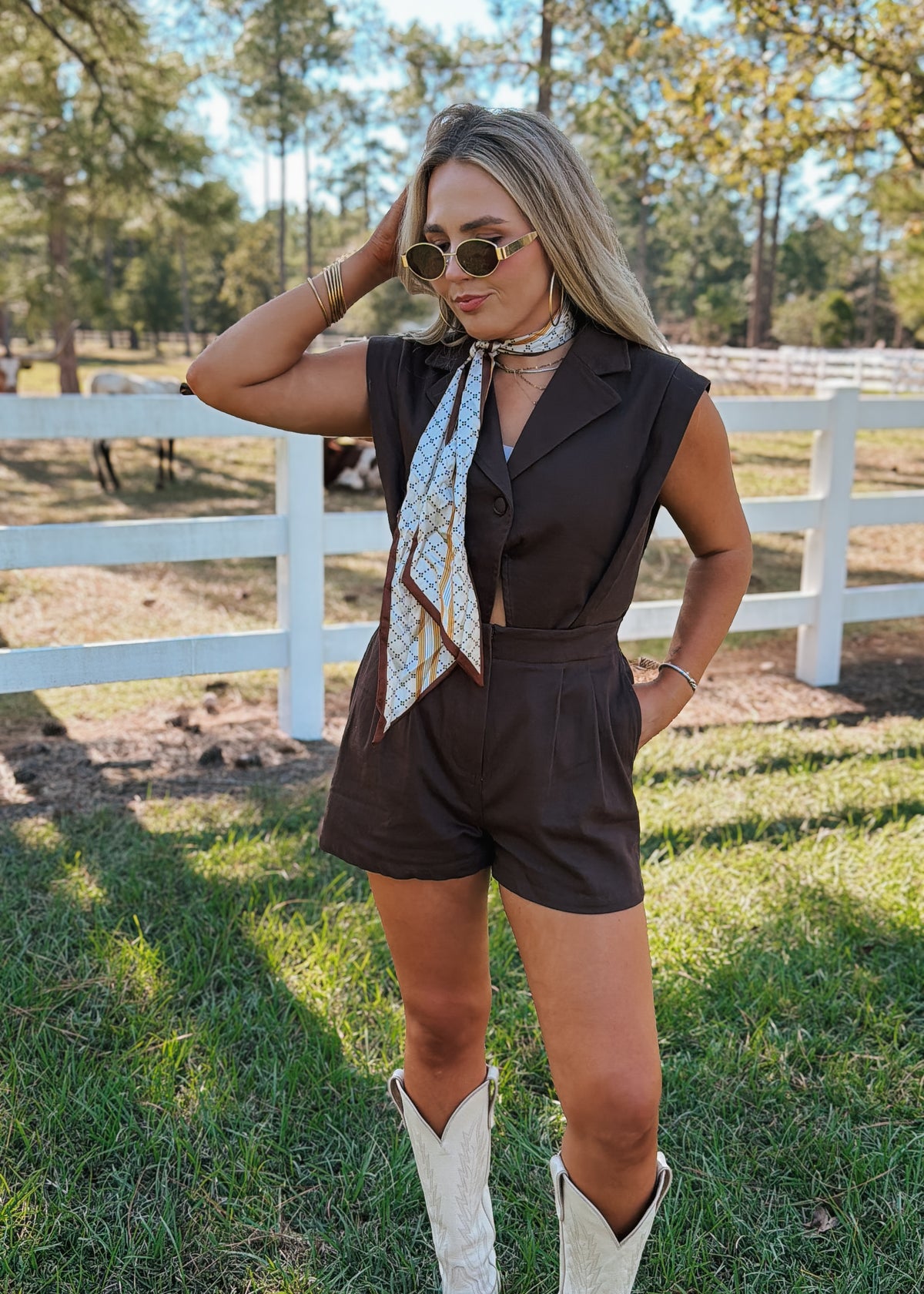 Tailored Touch Romper