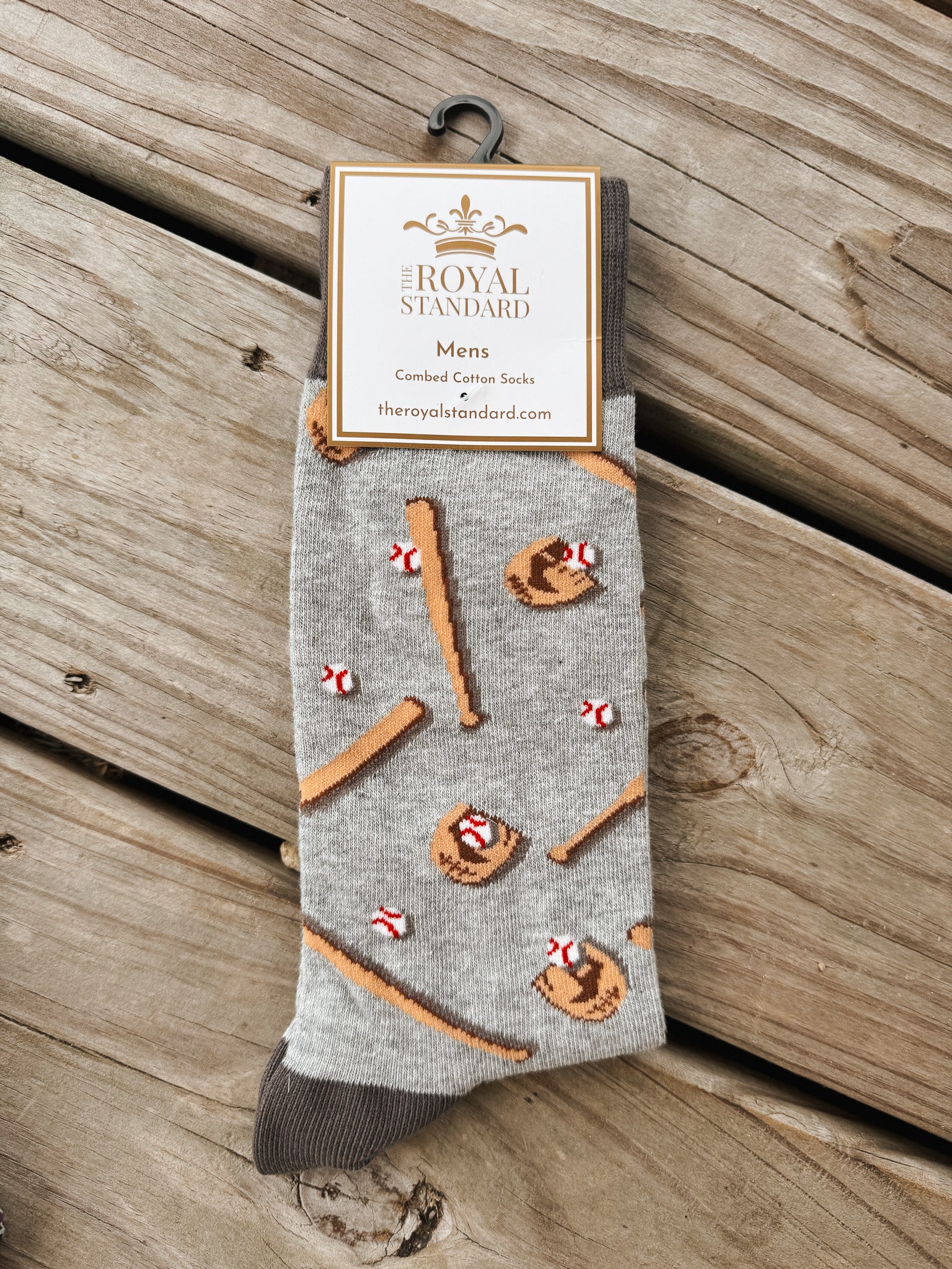 Men's Royal Standard Baseball Socks