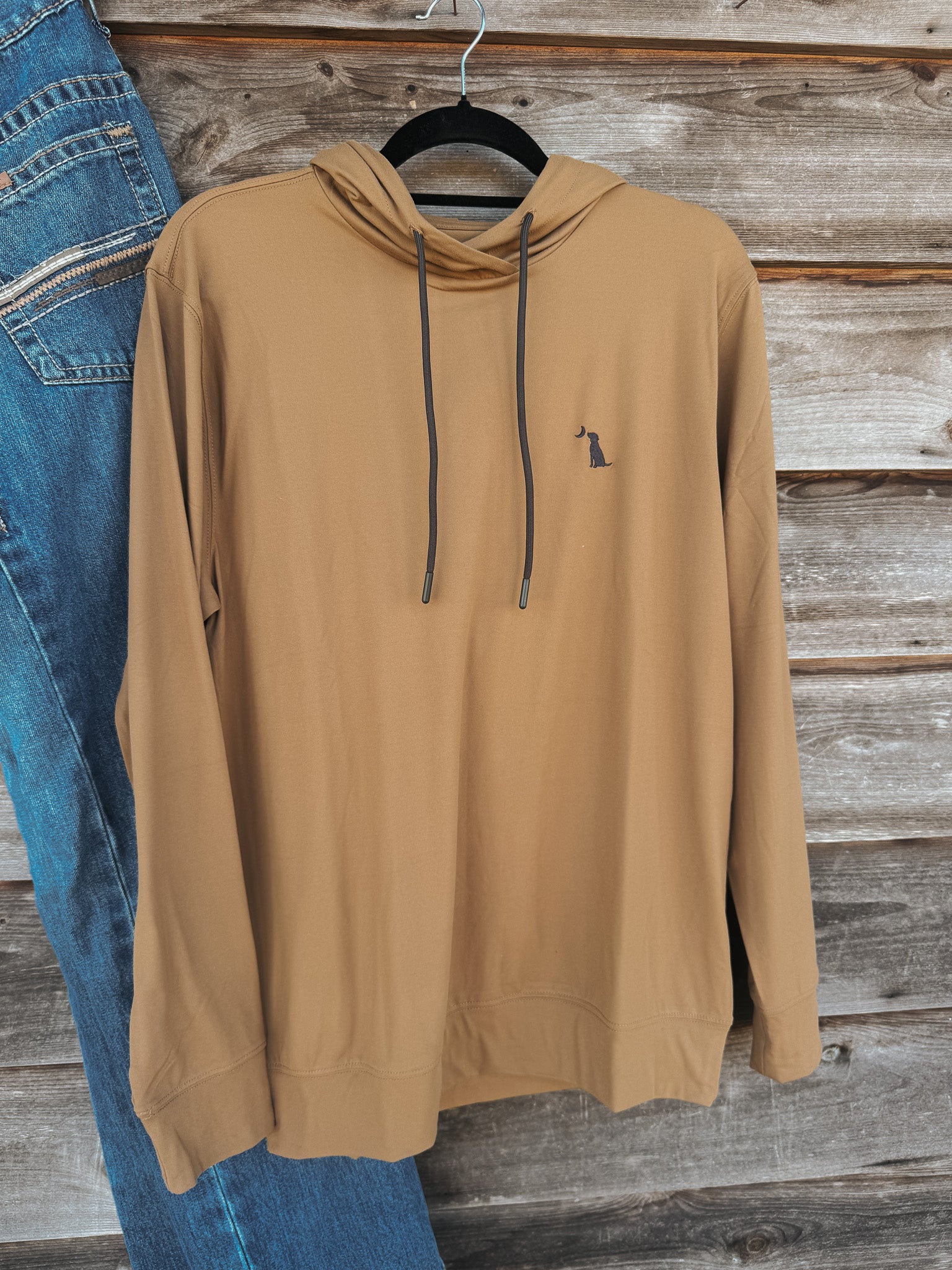 Men's Local Boy Hemlock Hoodie in Rust