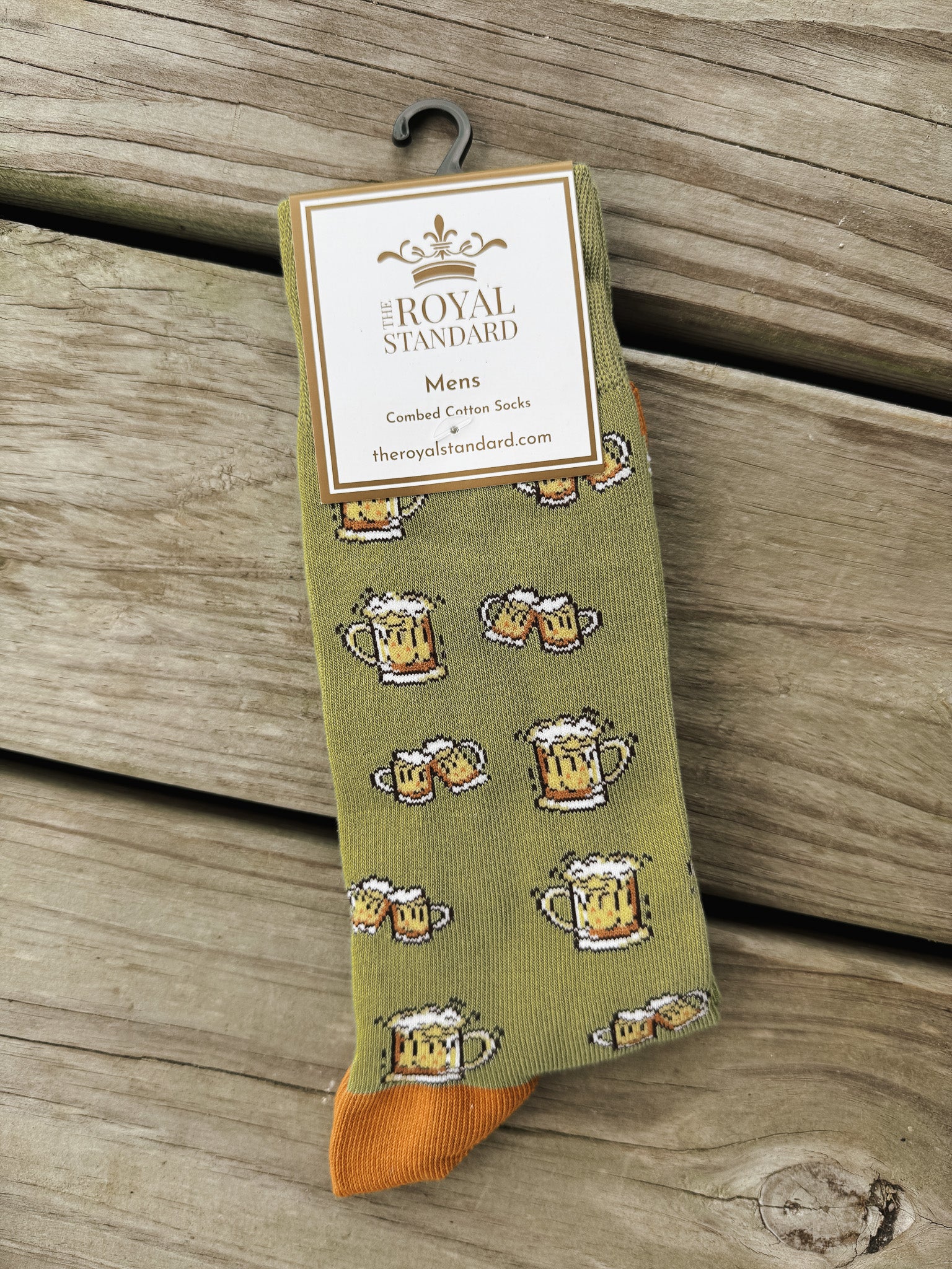 Men's Royal Standard Beer Cheers Socks