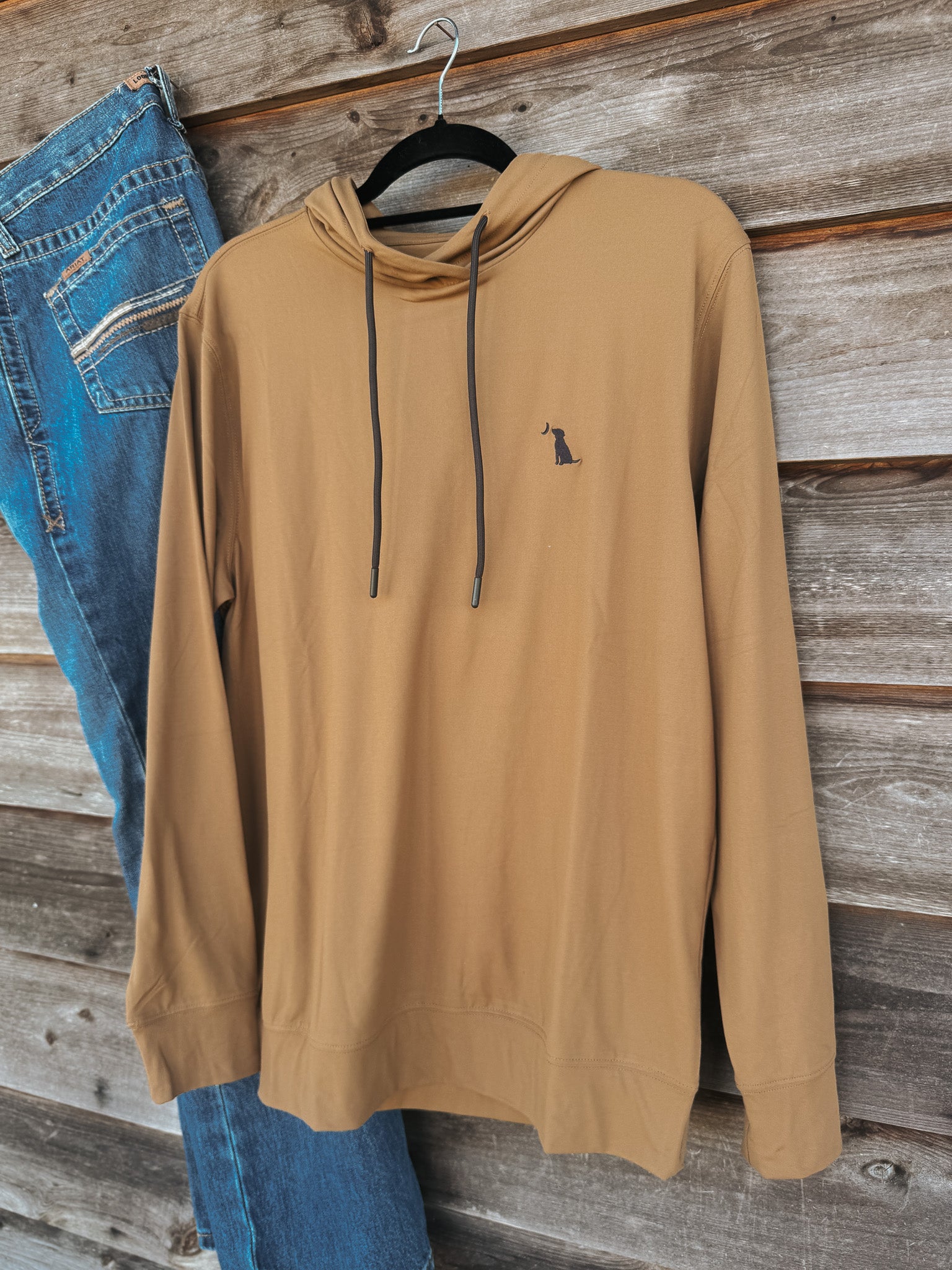 Men's Local Boy Hemlock Hoodie in Rust