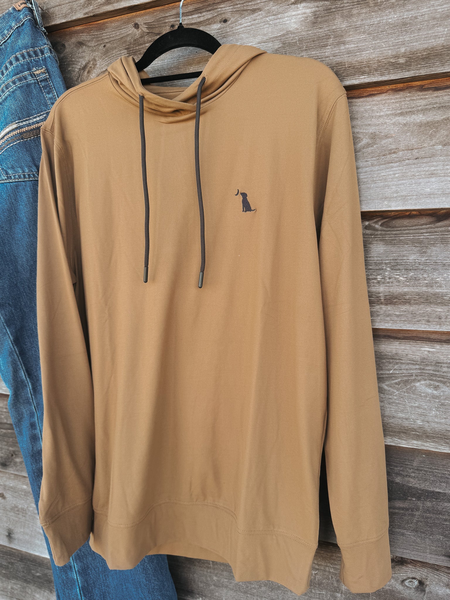 Men's Local Boy Hemlock Hoodie in Rust
