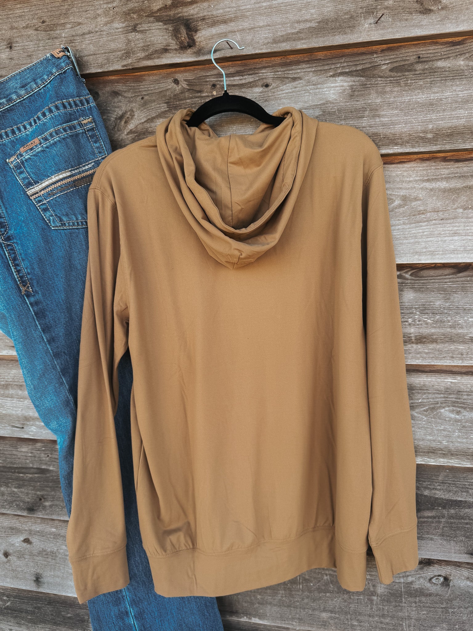 Men's Local Boy Hemlock Hoodie in Rust