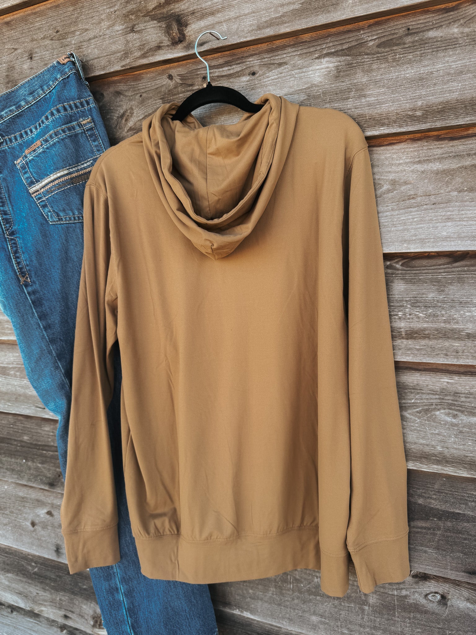 Men's Local Boy Hemlock Hoodie in Rust