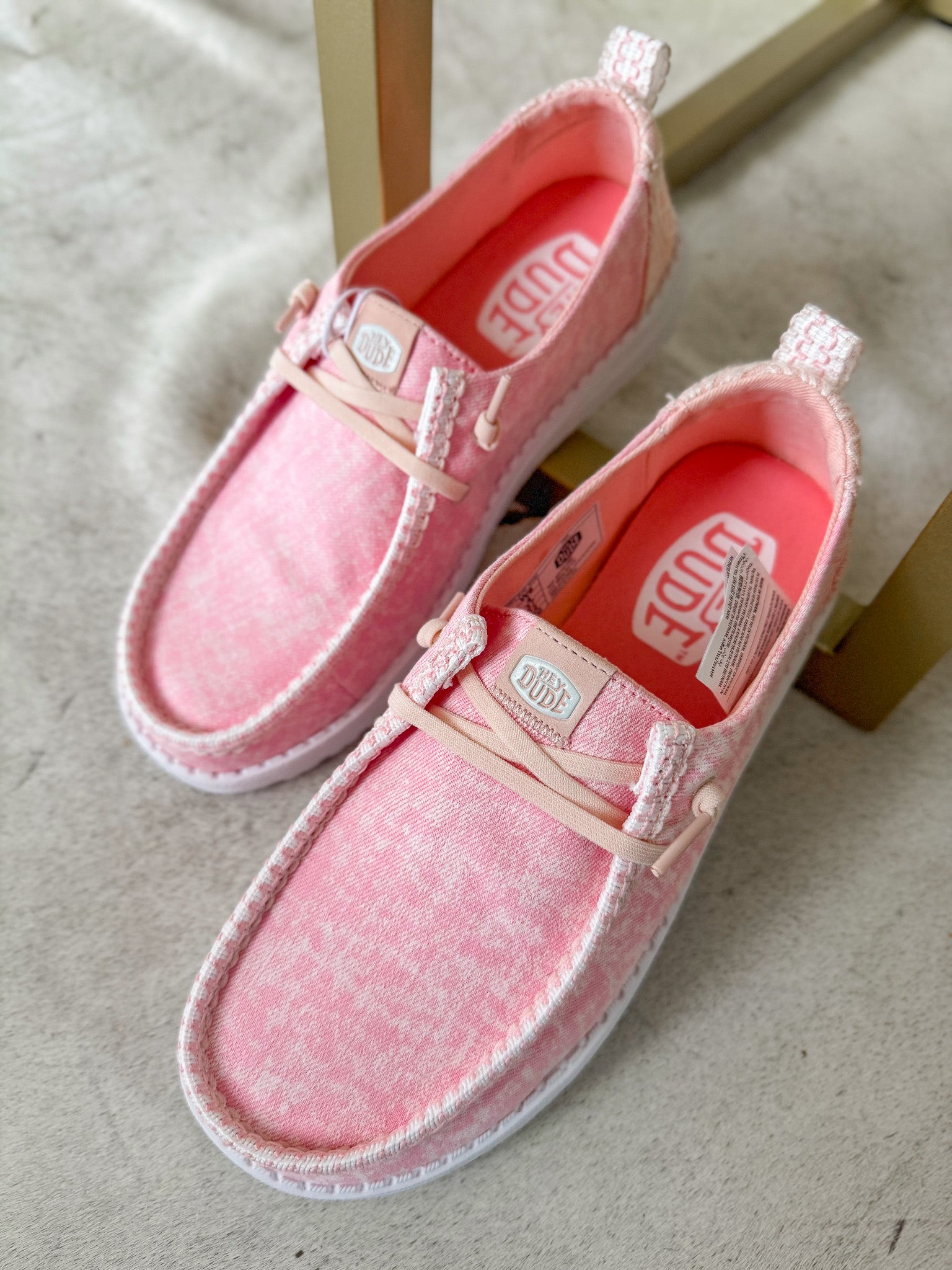 Women's Hey Dude Wendy Surf Wash Pink