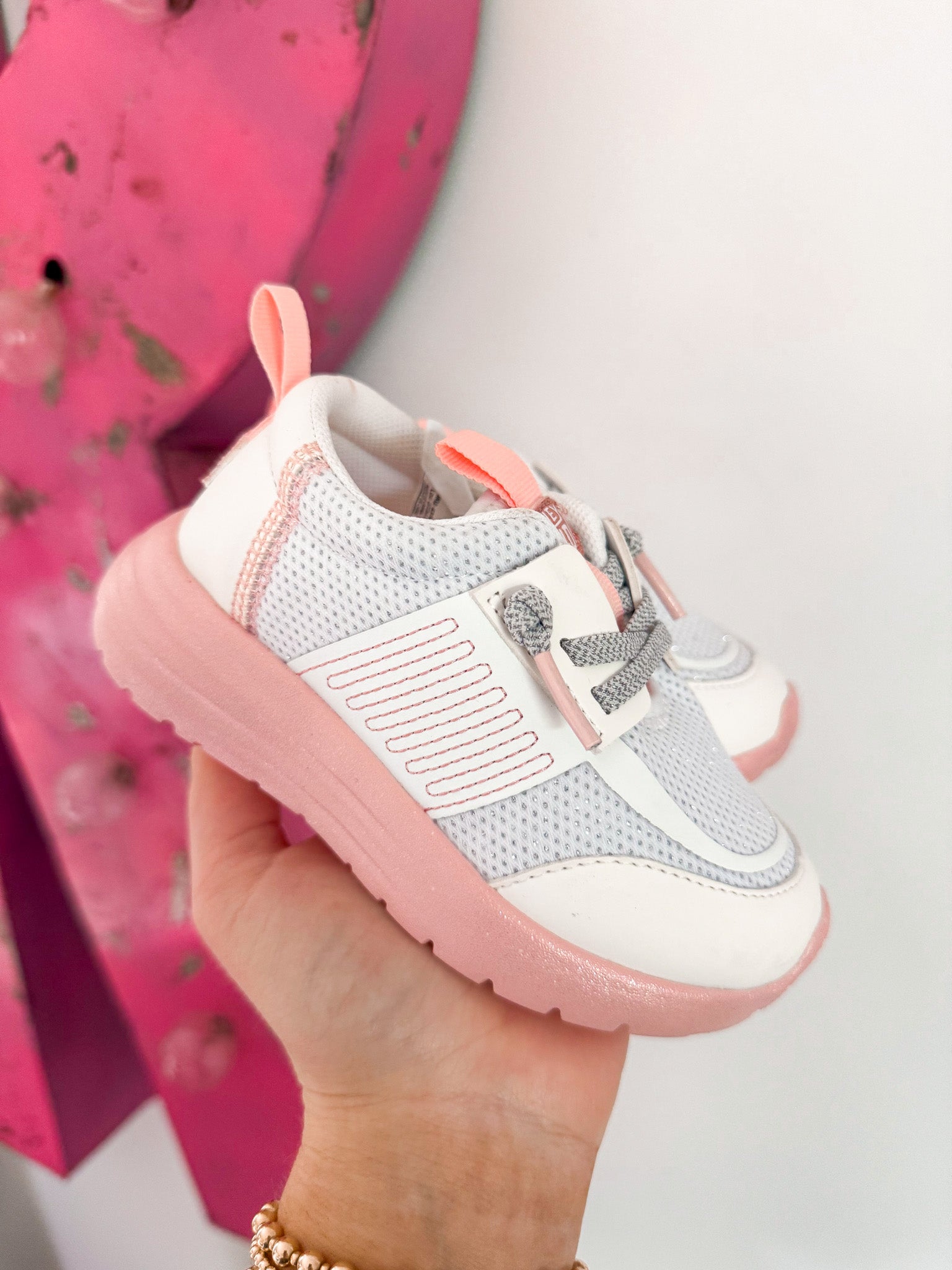 Toddler Hey Dude Sirocco Play Pastel Ombre in White/Pink