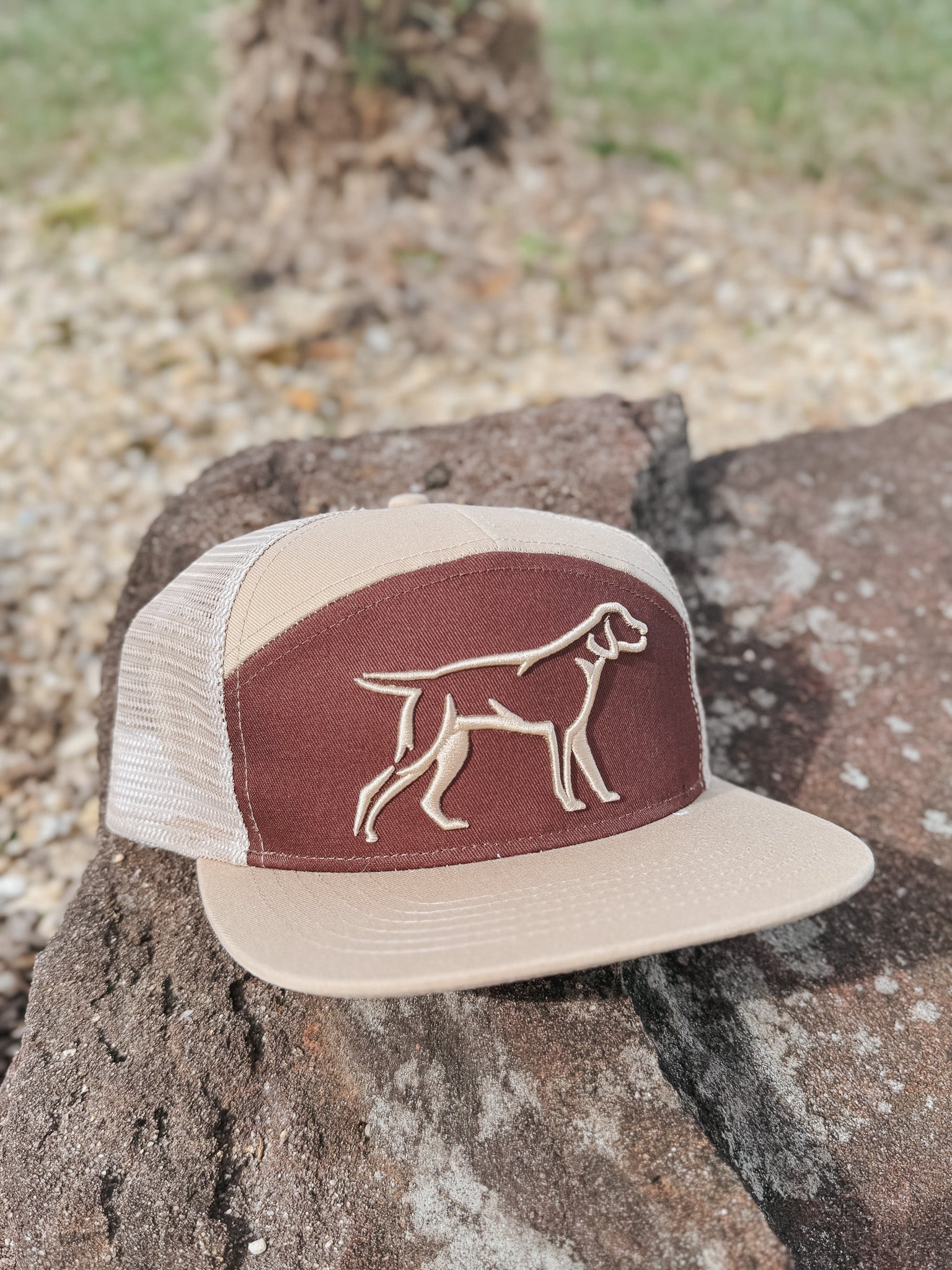 Fieldstone 7 Panel Dog Cap