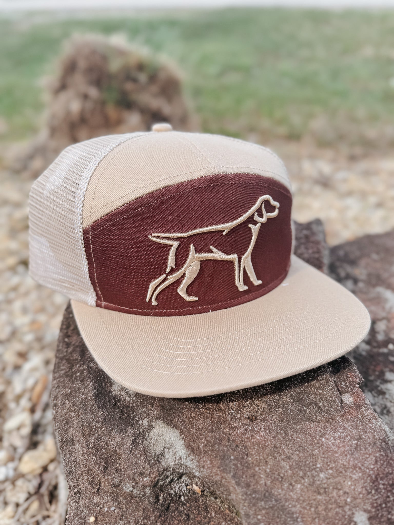 Fieldstone 7 Panel Dog Cap