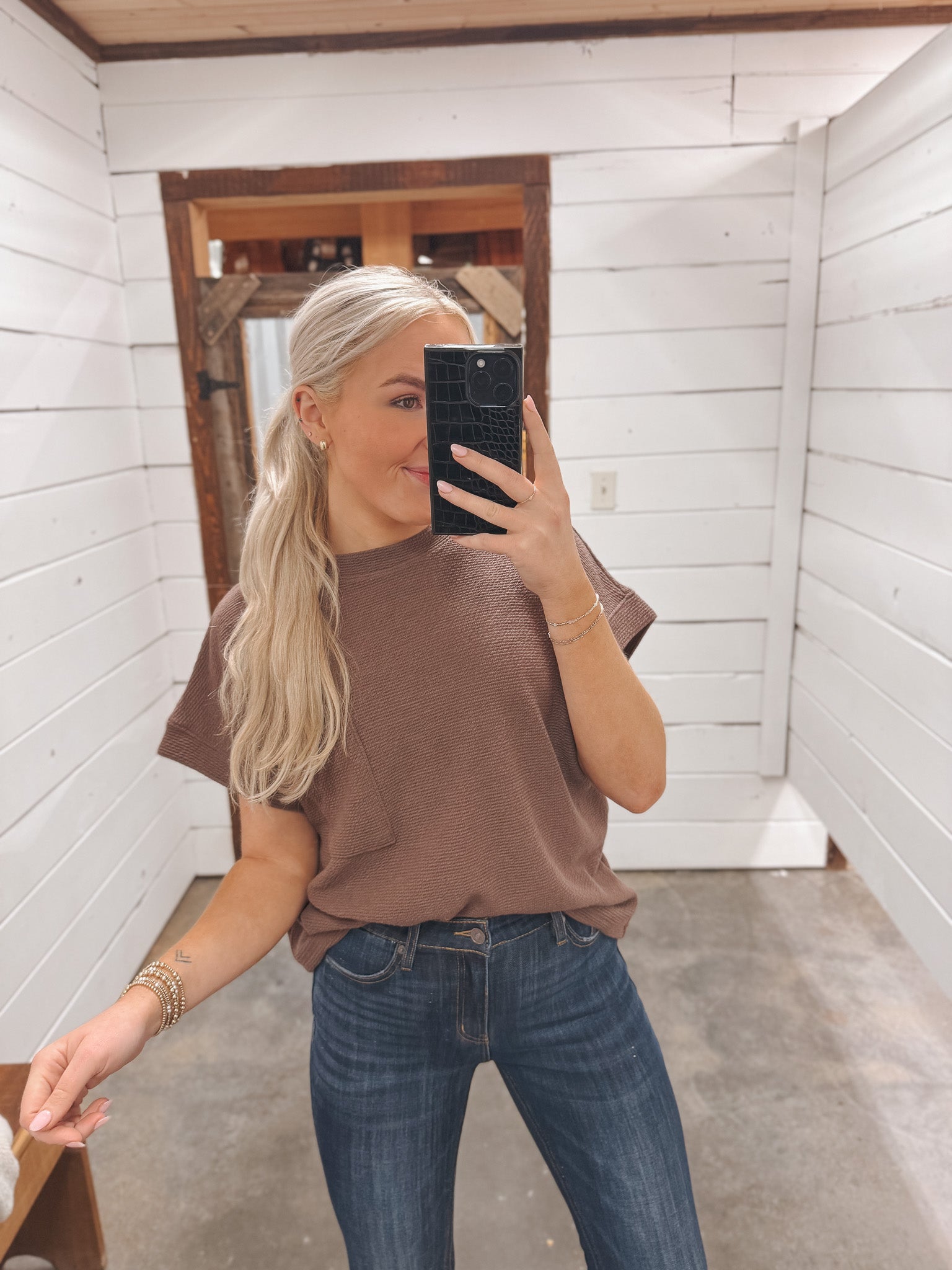 Easy To Style Brown Top