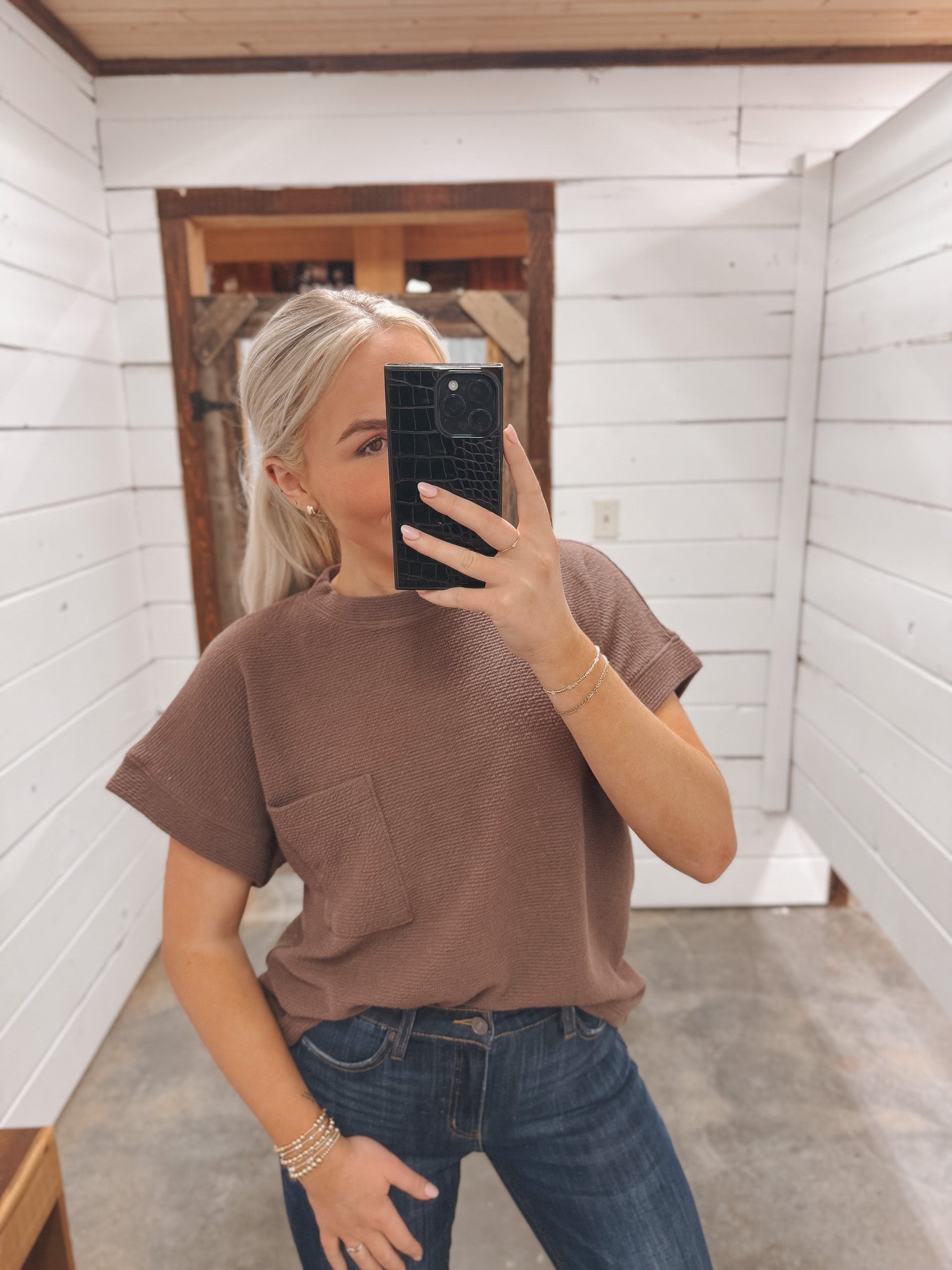 Easy To Style Brown Top