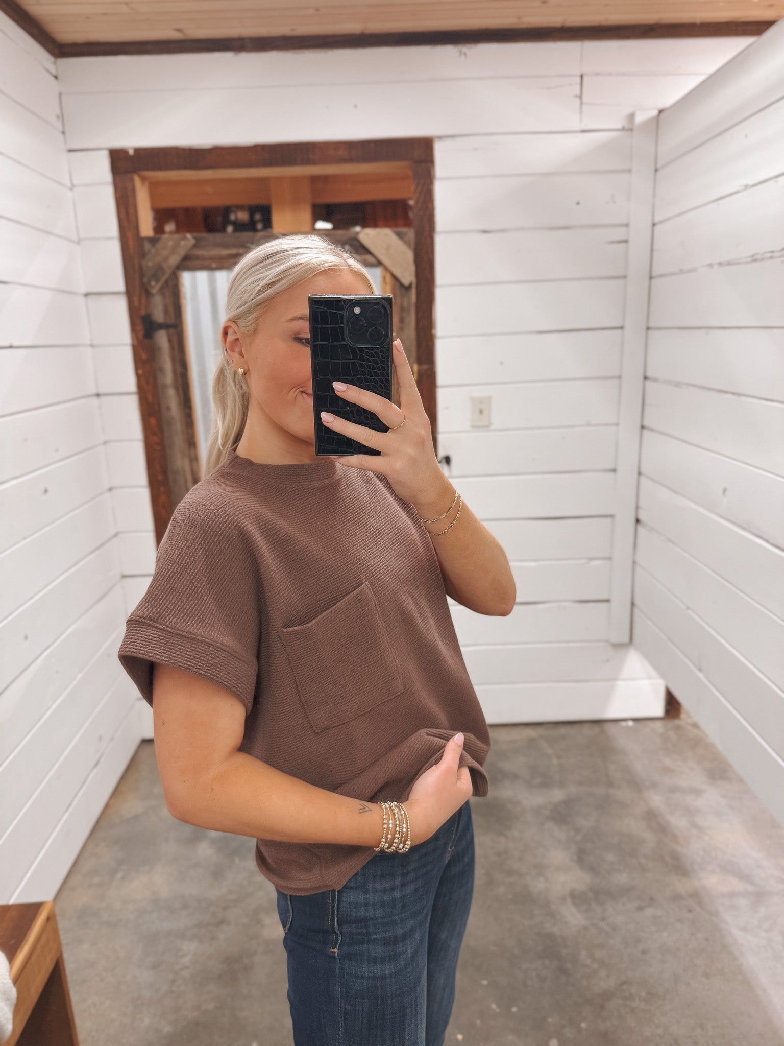 Easy To Style Brown Top