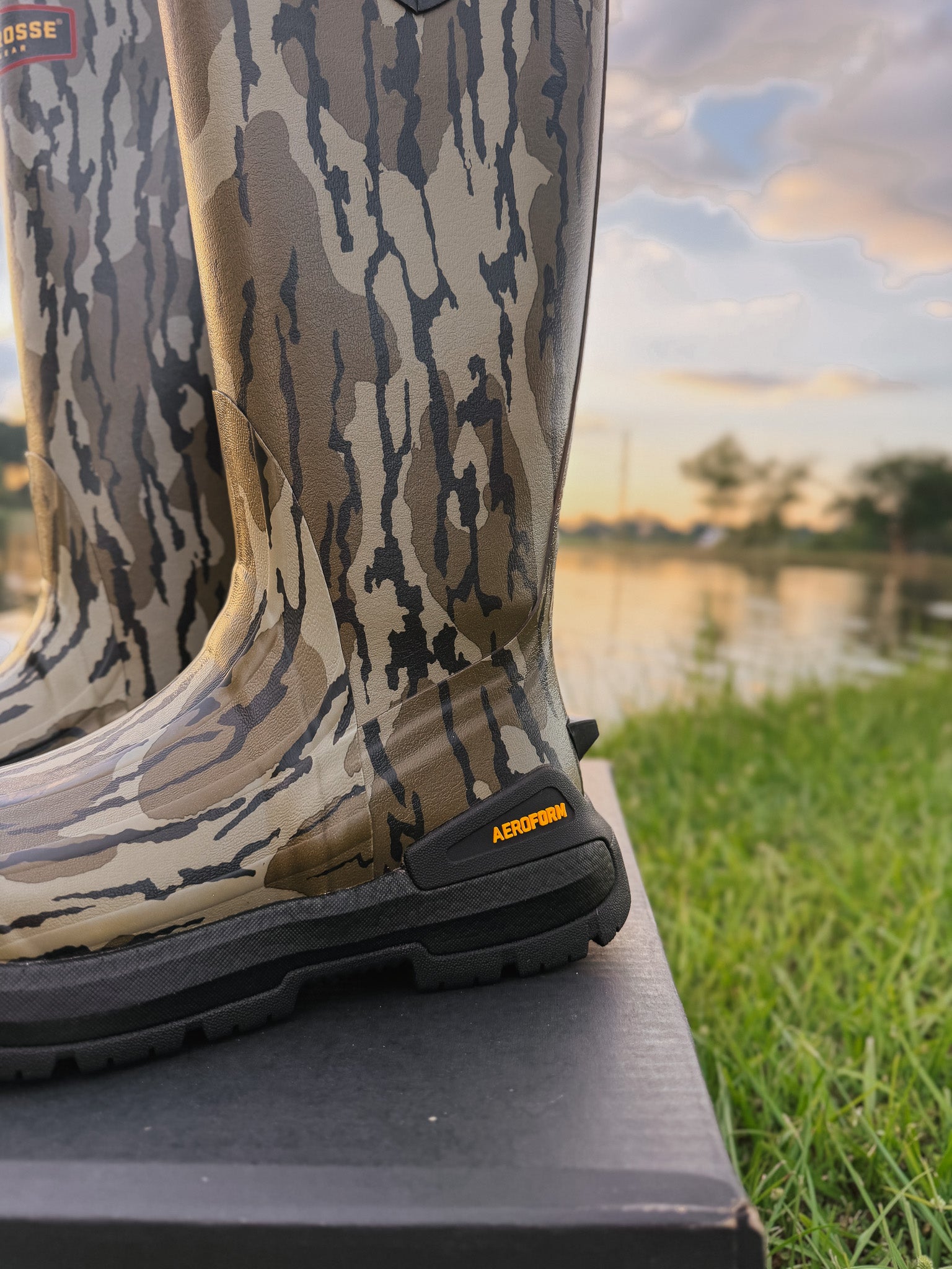 Men's Lacrosse Burly Aero Boots in Bottomland