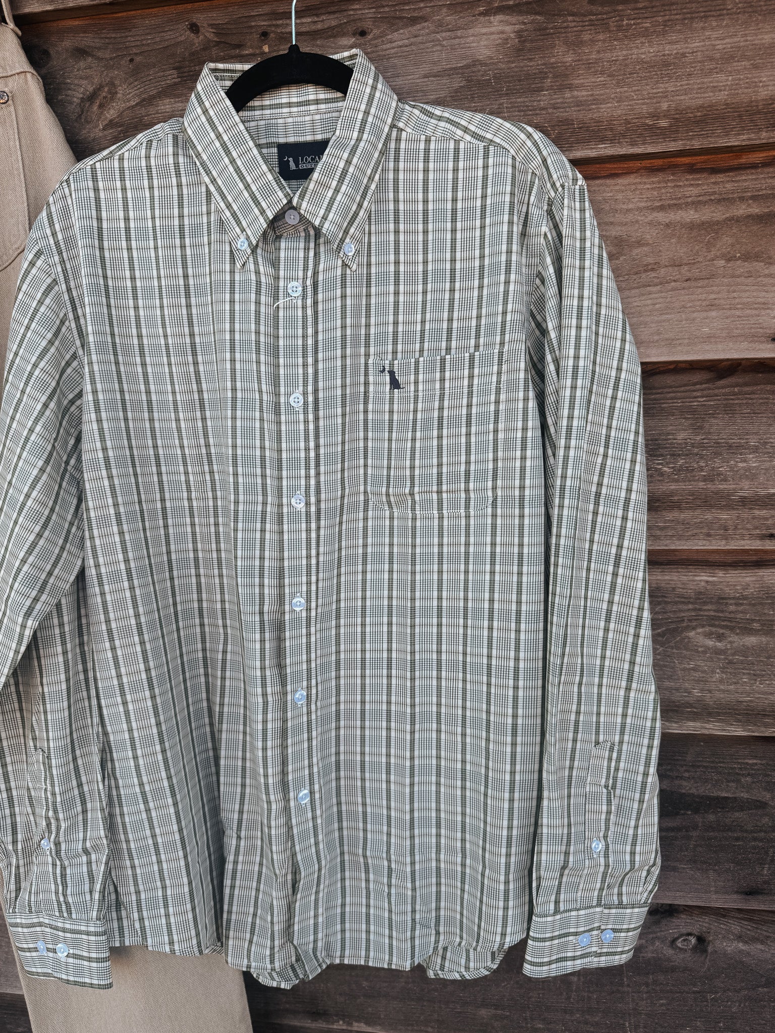 Men's Local Boy Stamps Dress Shirt